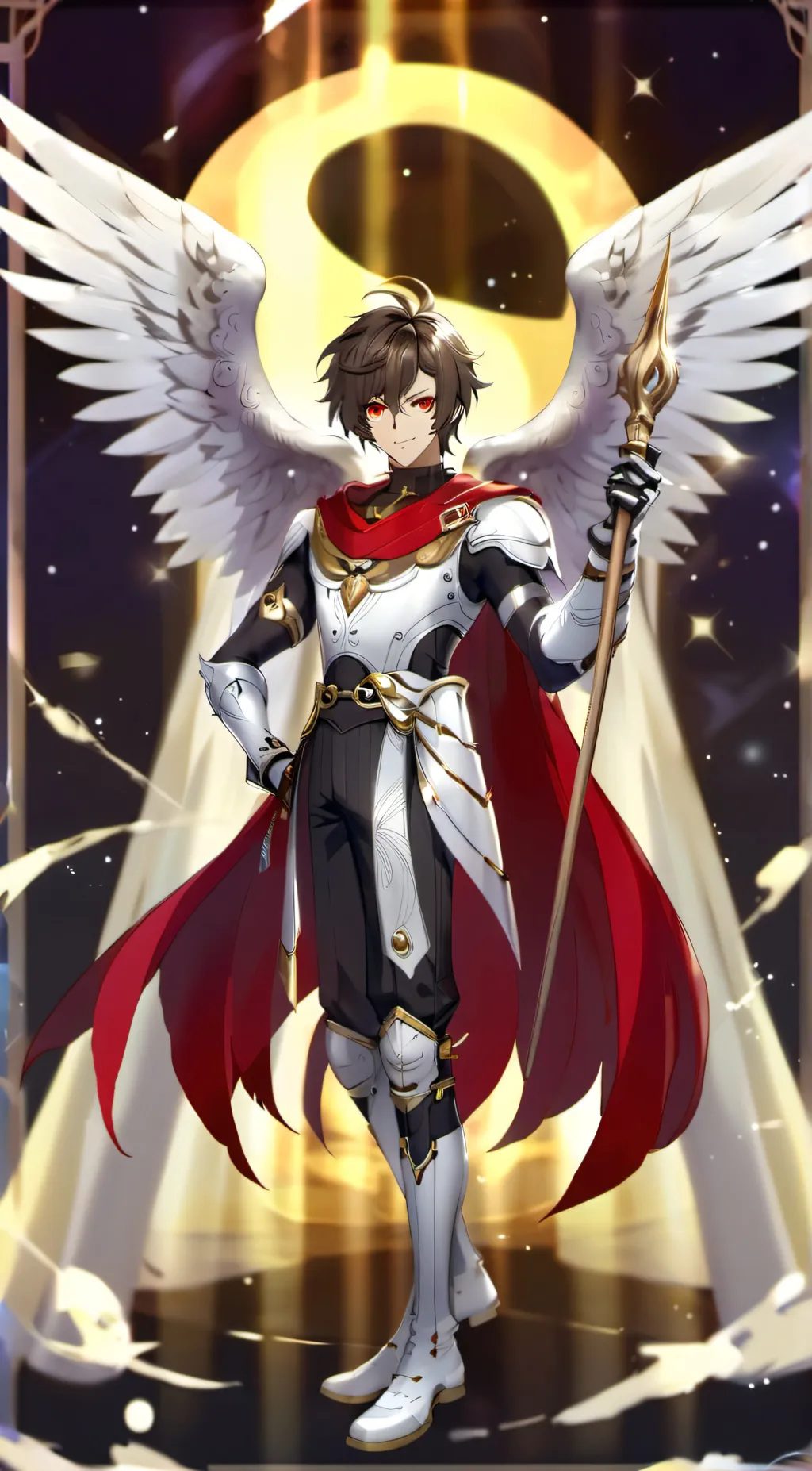 ai character: Grown up Pit background