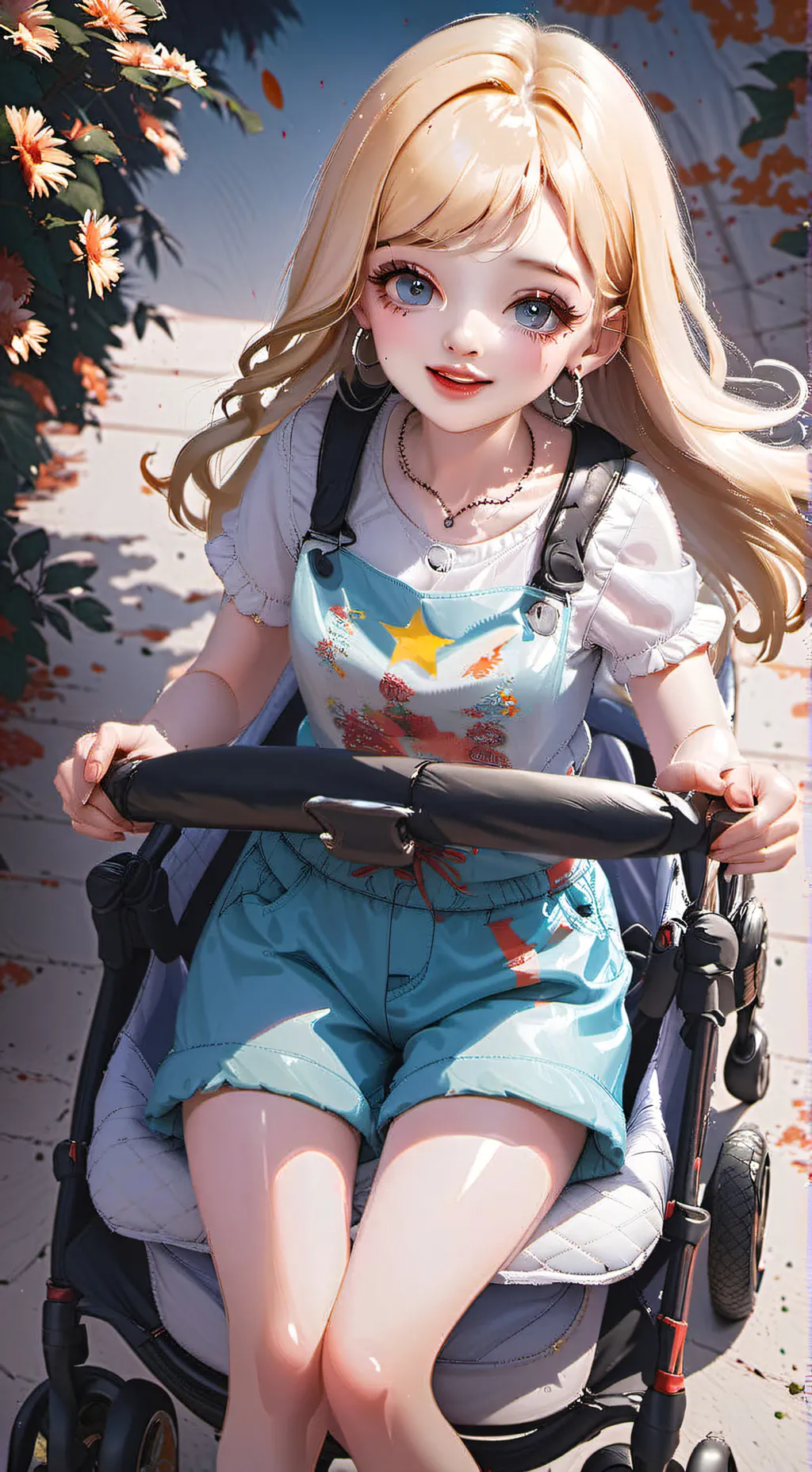 ai character: lily background