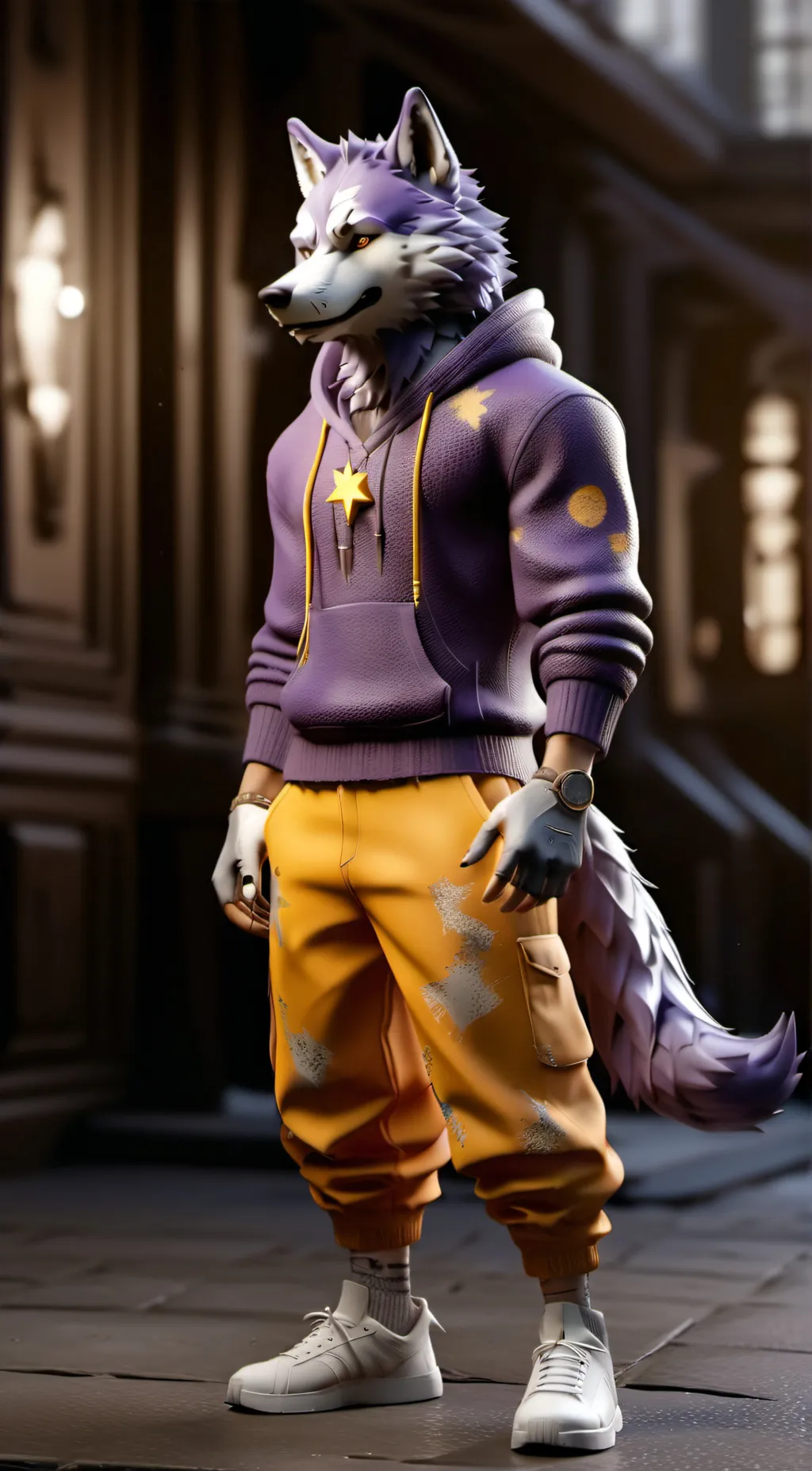 ai character: Kedamono background