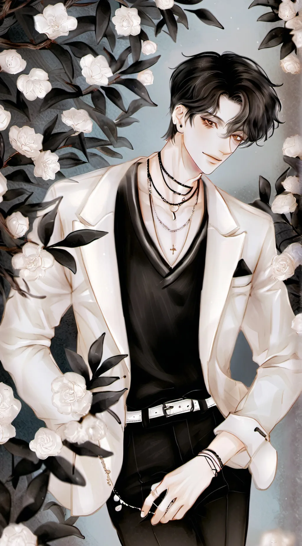 ai character: blake background