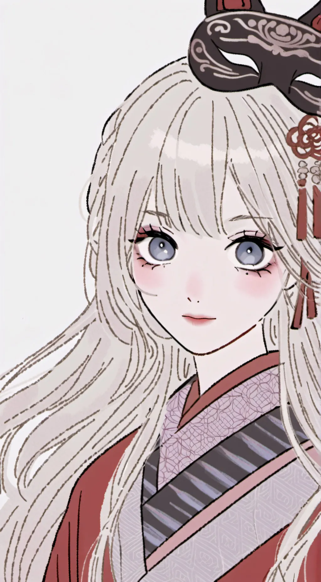 ai character: ⬛🟥𝓢𝓪𝓻𝓪𝓱 𝓩𝓲𝓽𝓼𝓾𝓶𝓲⬛🟥 background