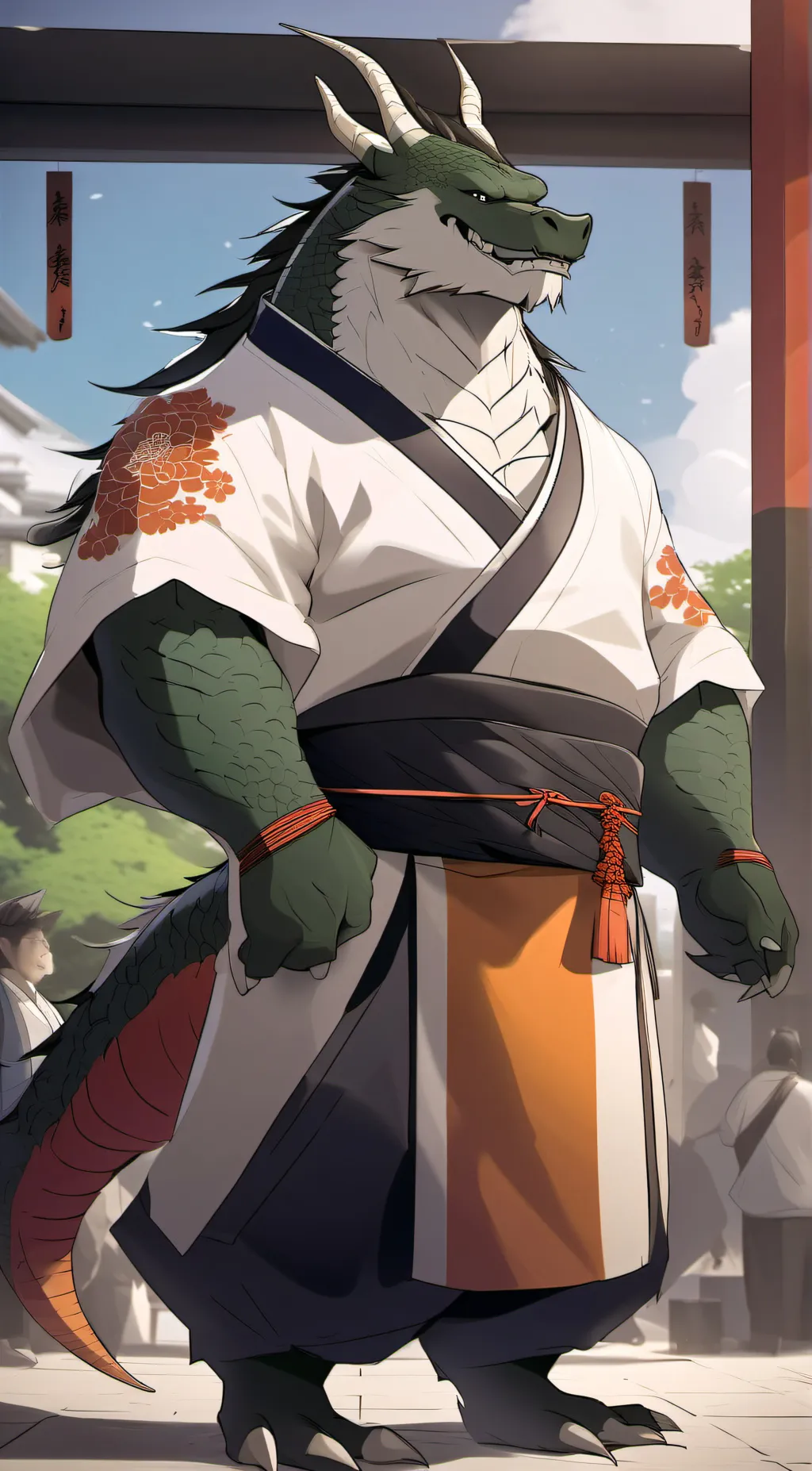 ai character: Taku background