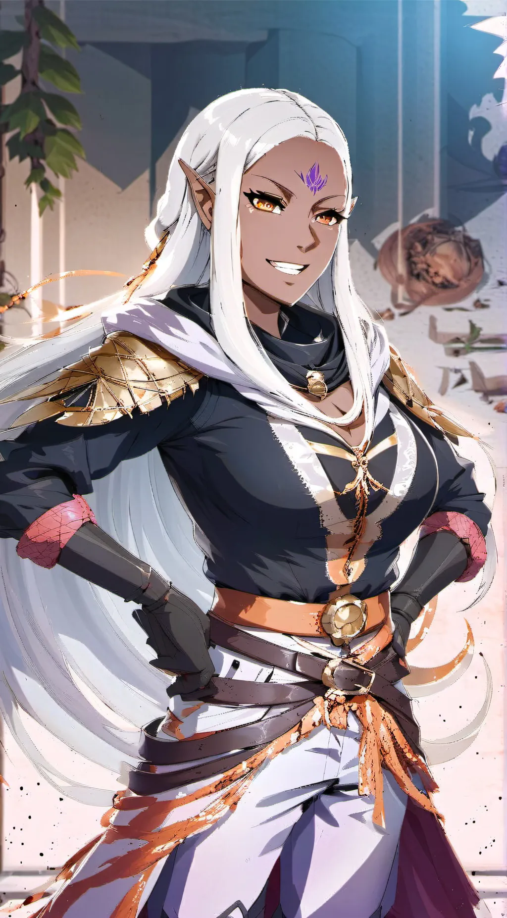 ai character: Zera background