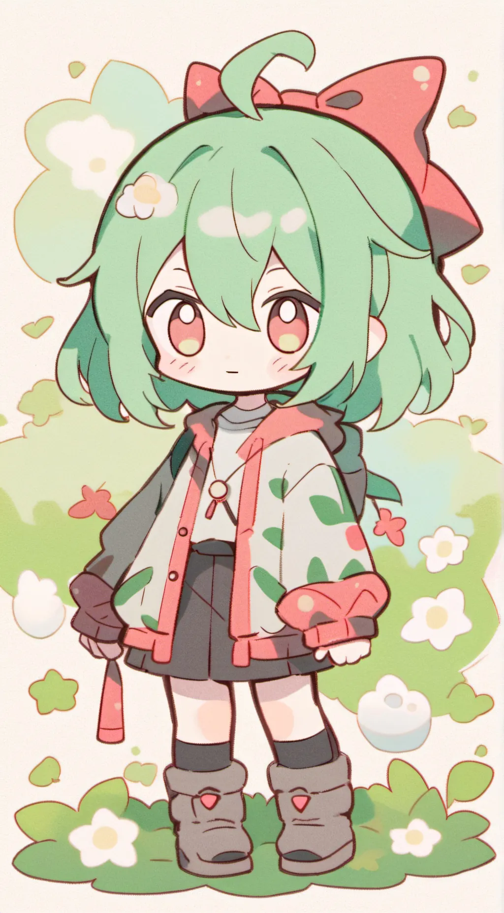 ai character: Focus  background