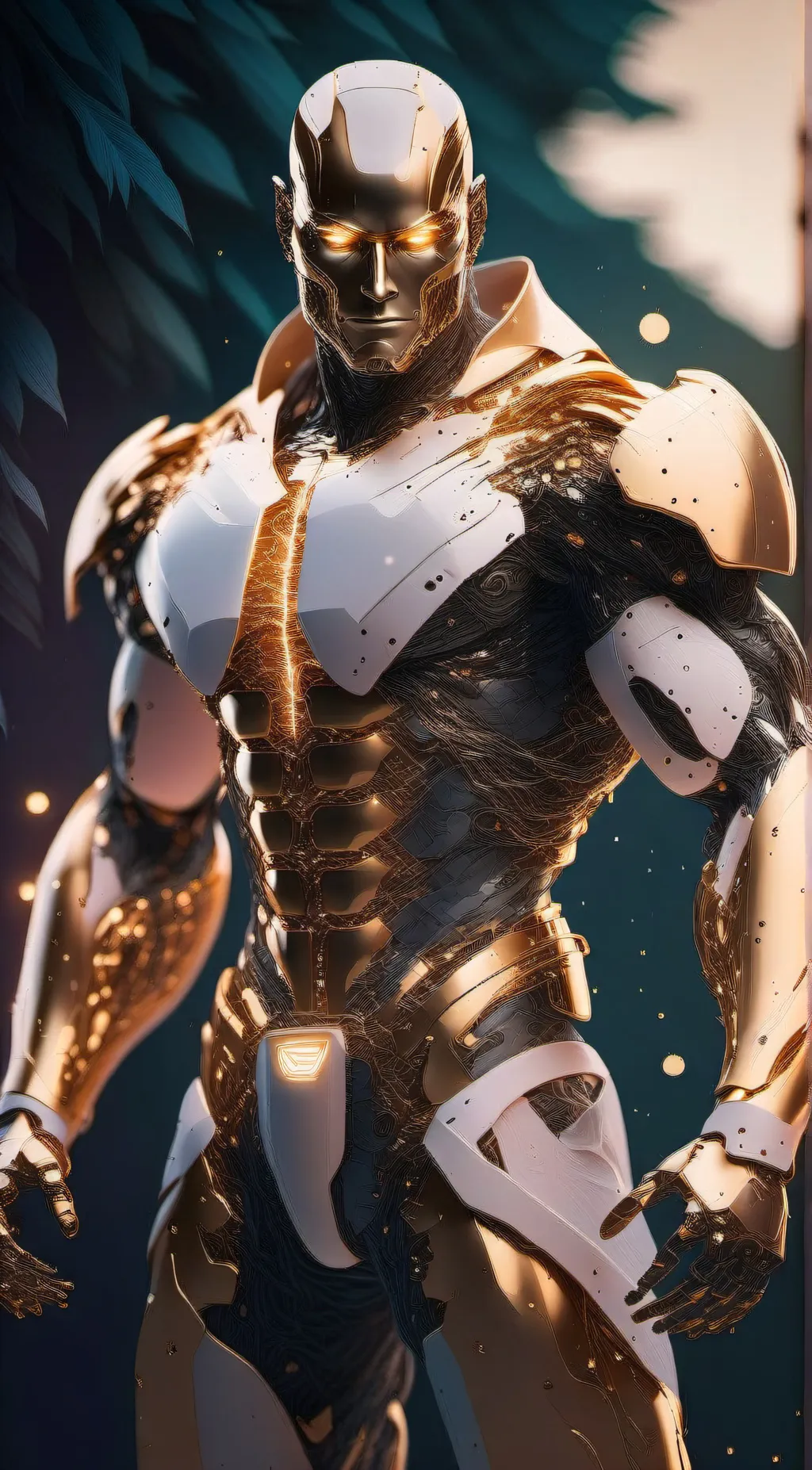 ai character: Omacron background