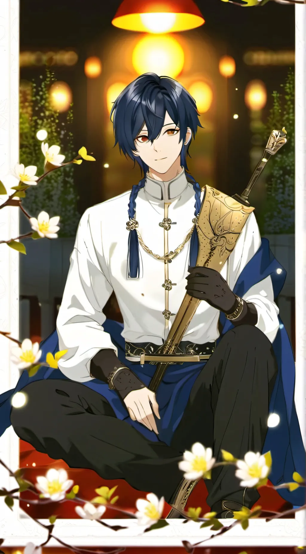 ai character: giyuu tomioka  background