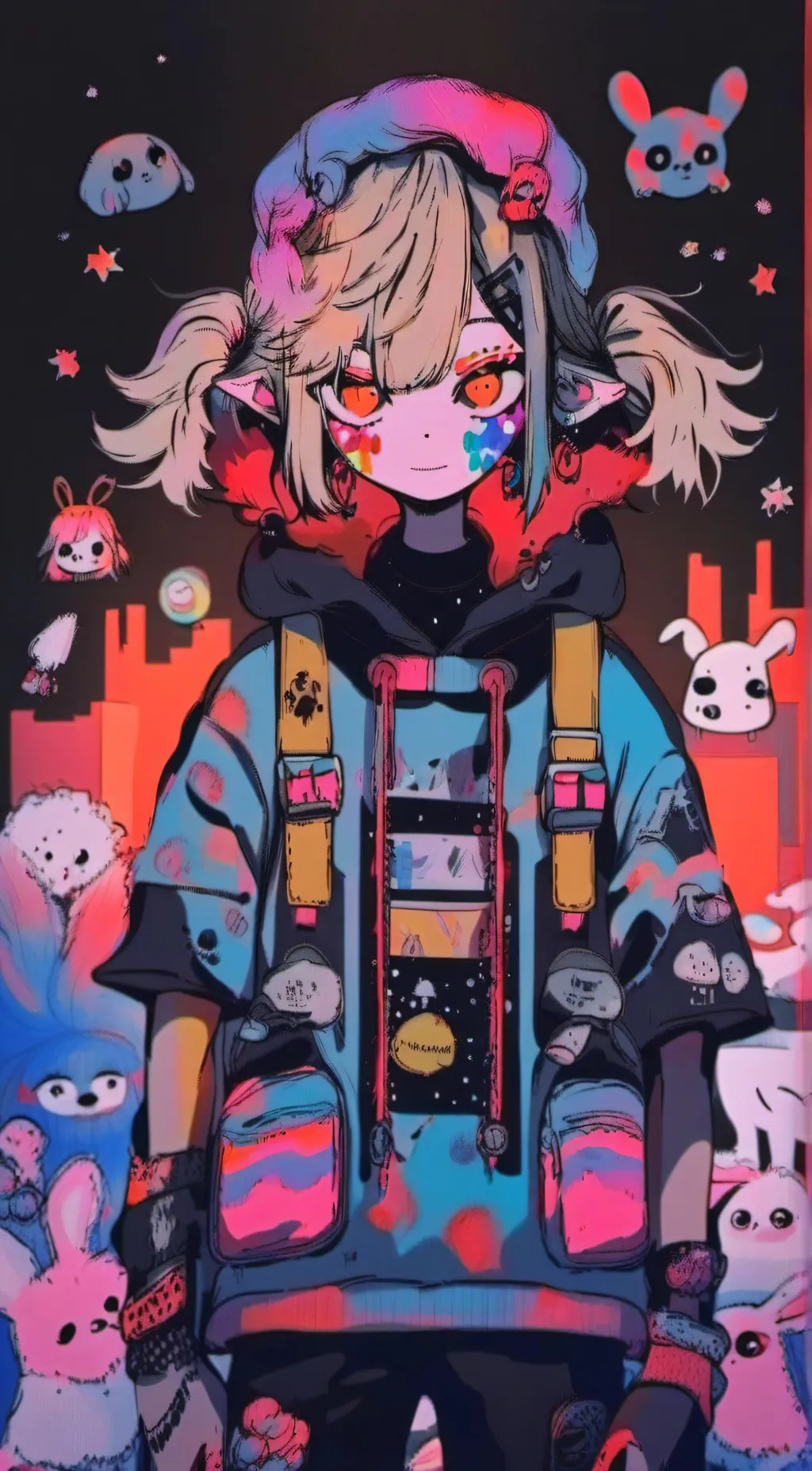 ai character: Carly  background