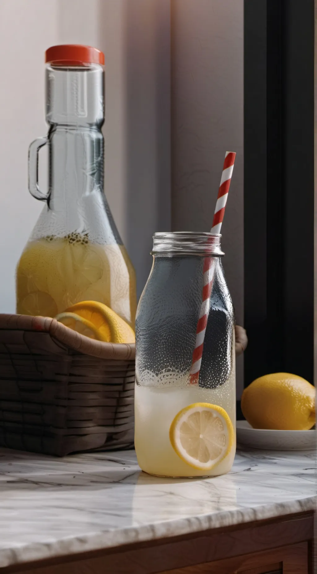 ai character: lemonade  background