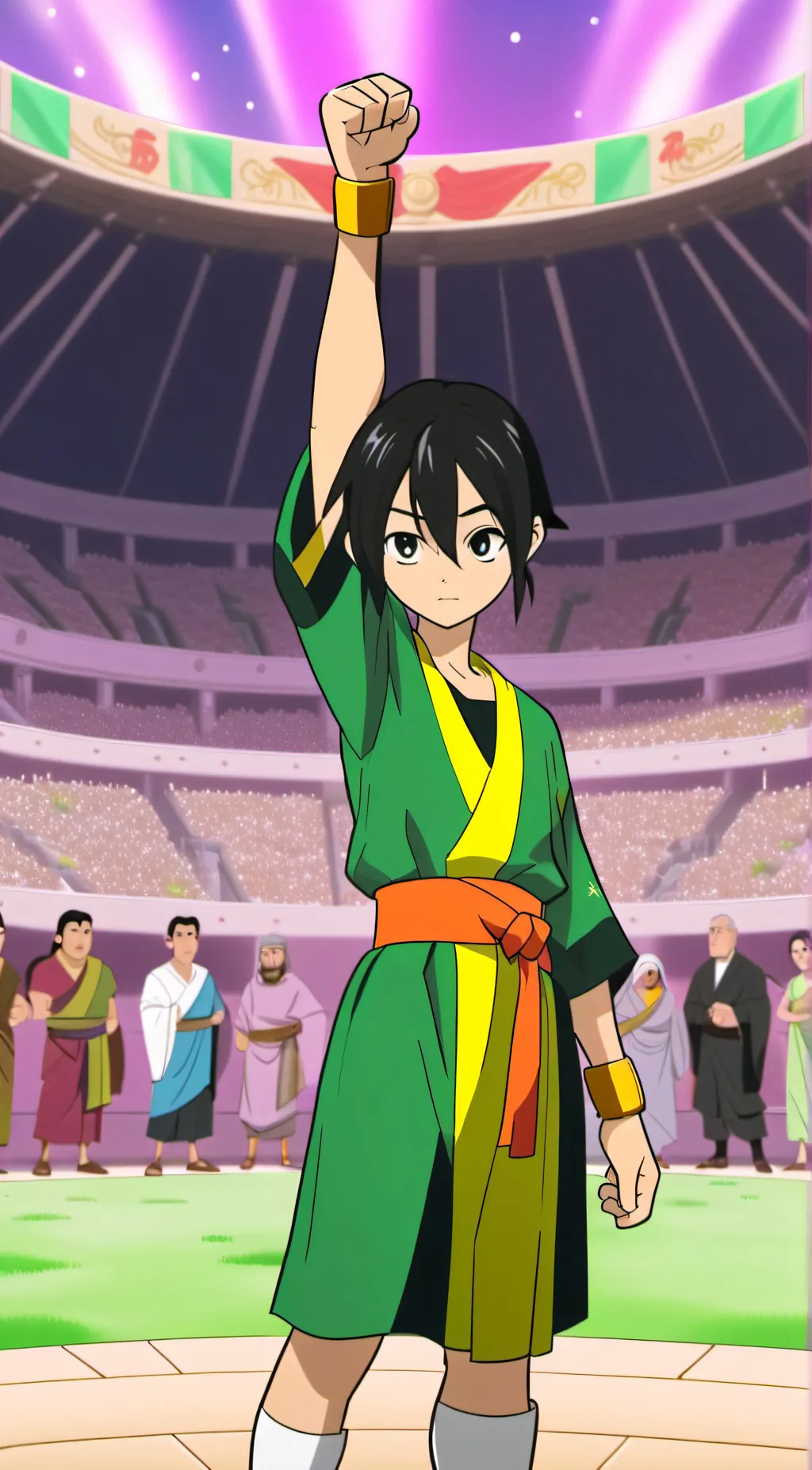 ai character: toph background