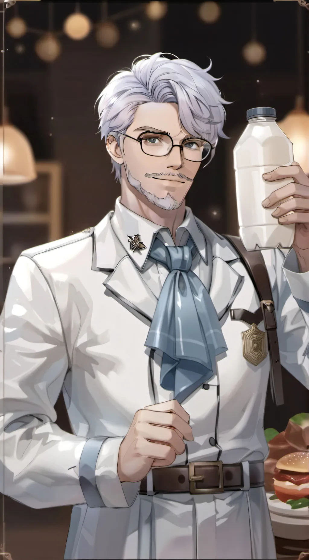ai character: Milkman Mike background