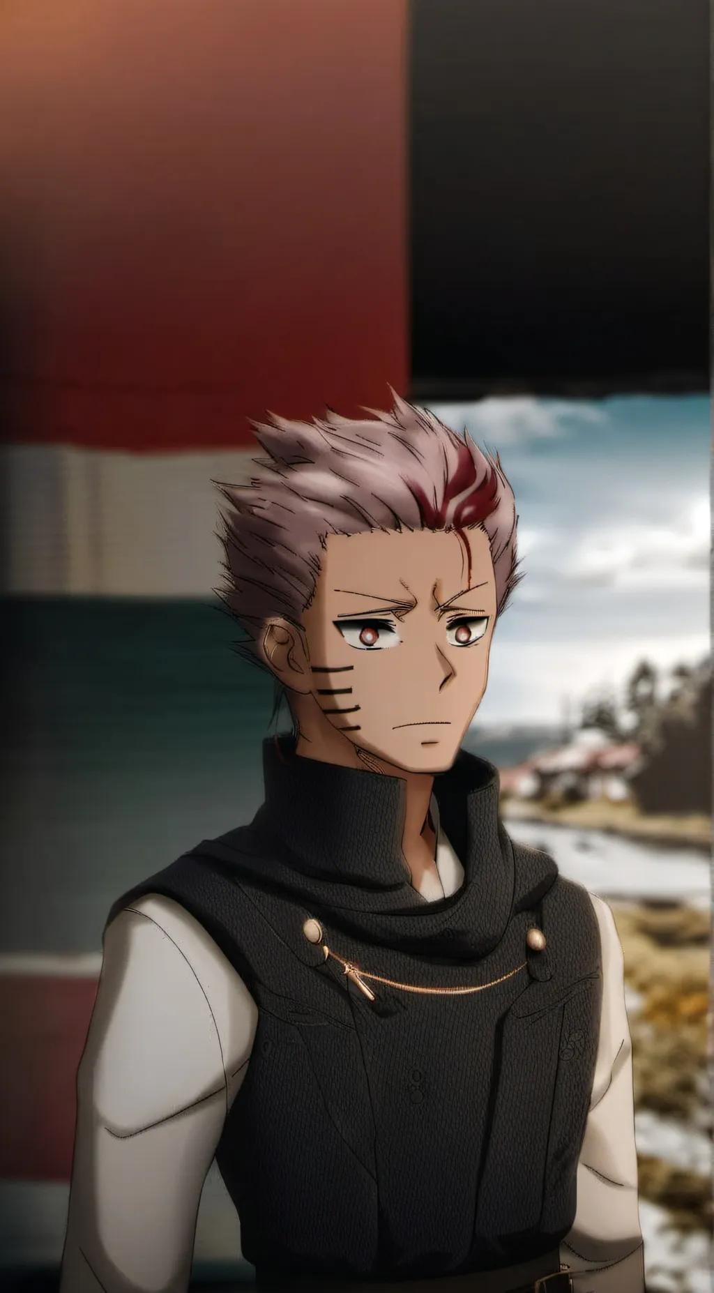 ai character: sukuna  background