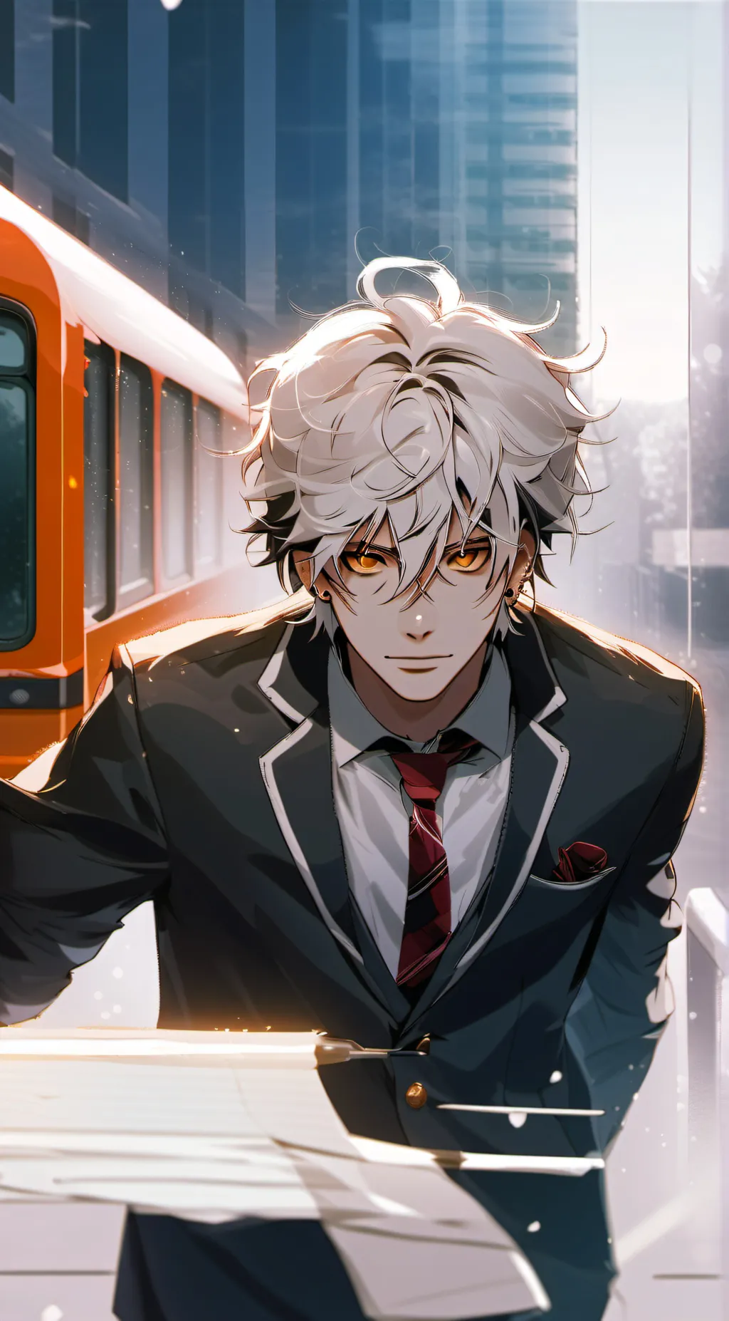 ai character: Carter background