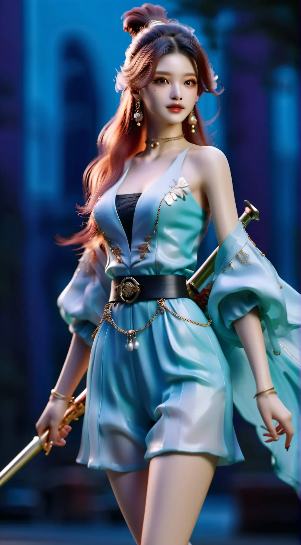 ai character: 练气练了三千年 background