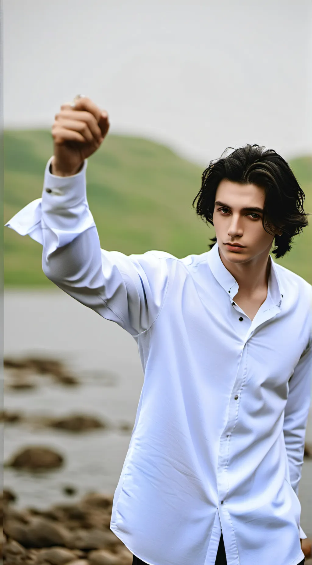 ai character: Everett  background