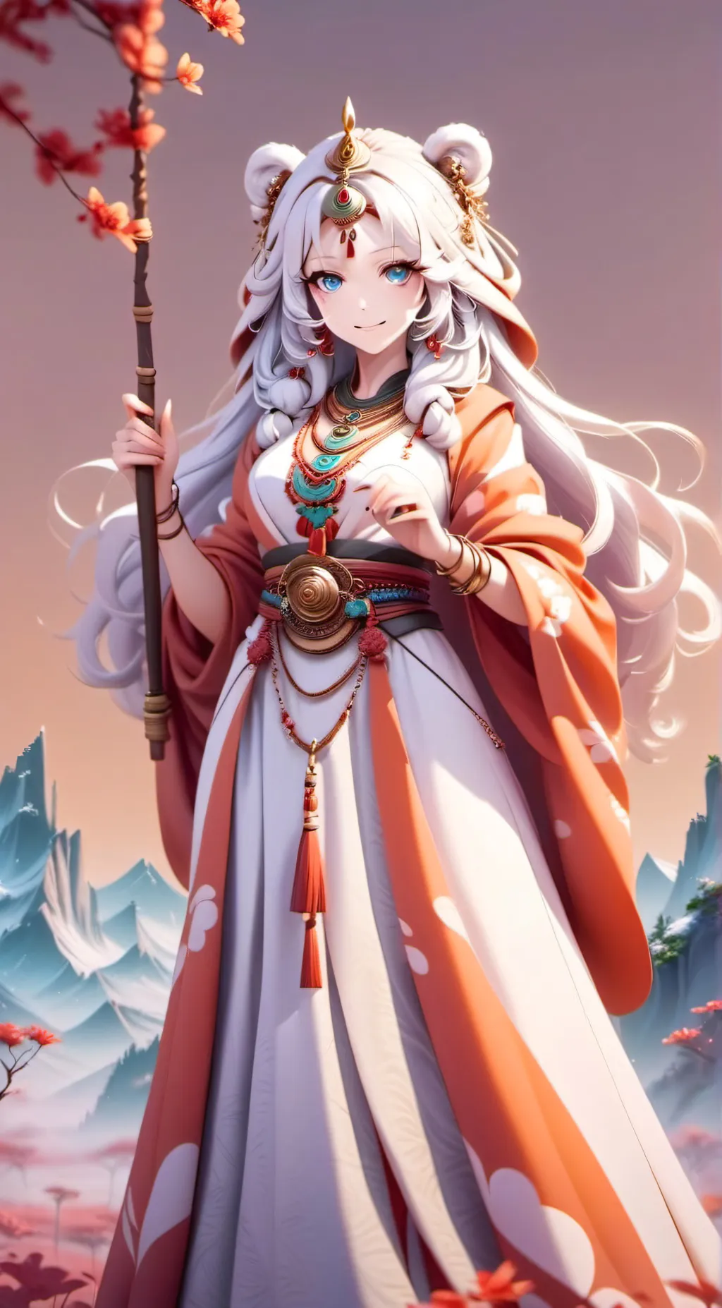 ai character: Druid Kanna  background