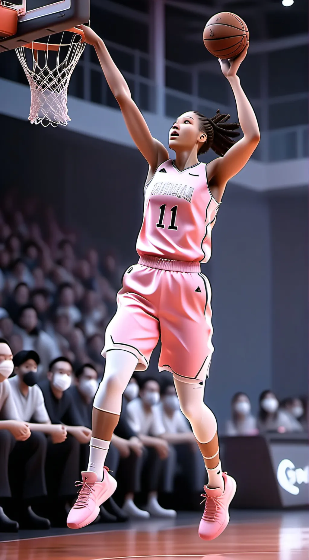 ai character: Nia  background