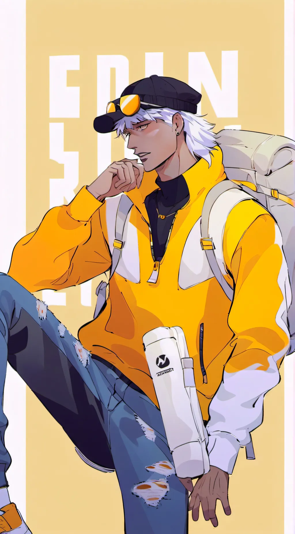 ai character: Axel background