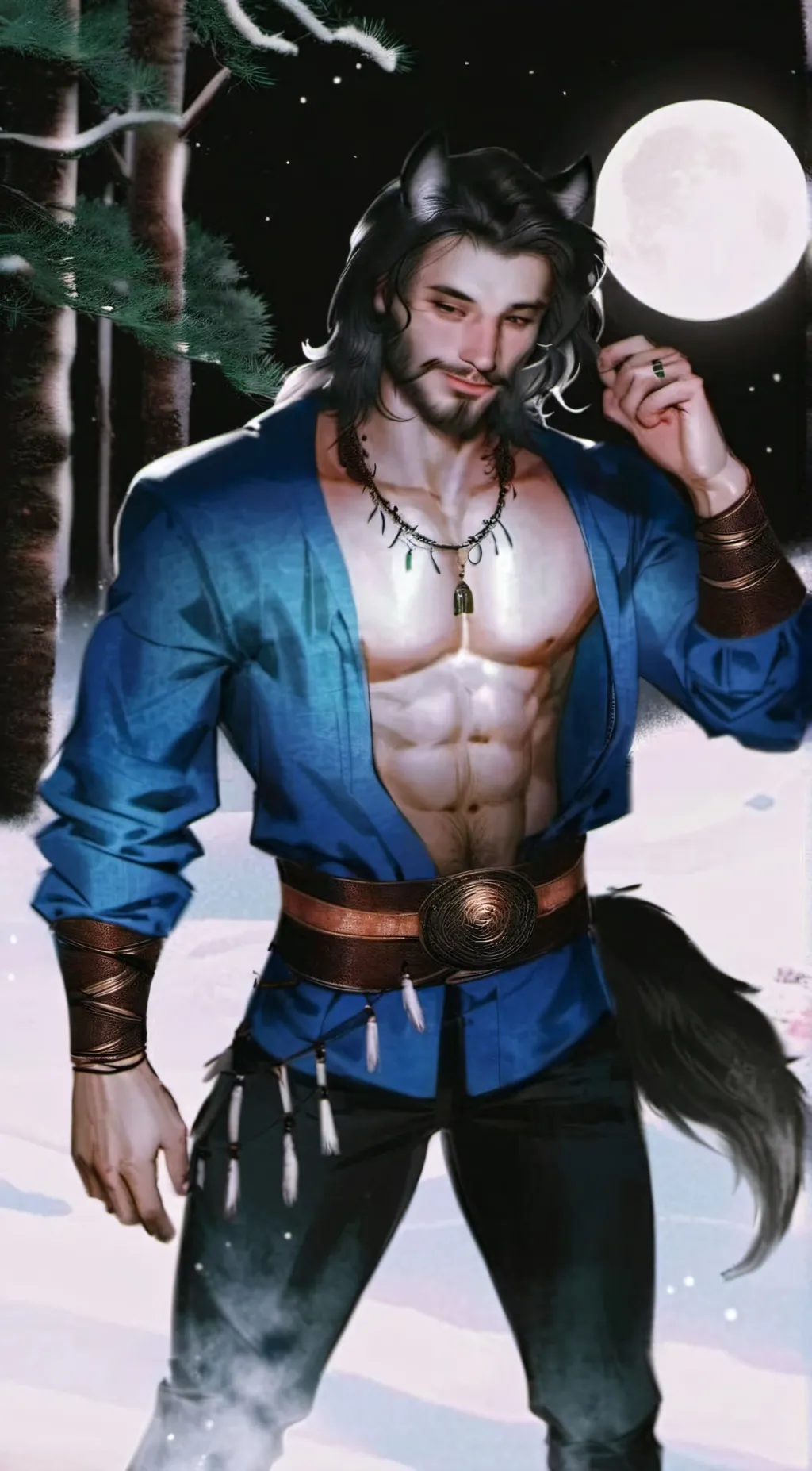 ai character: Derek background