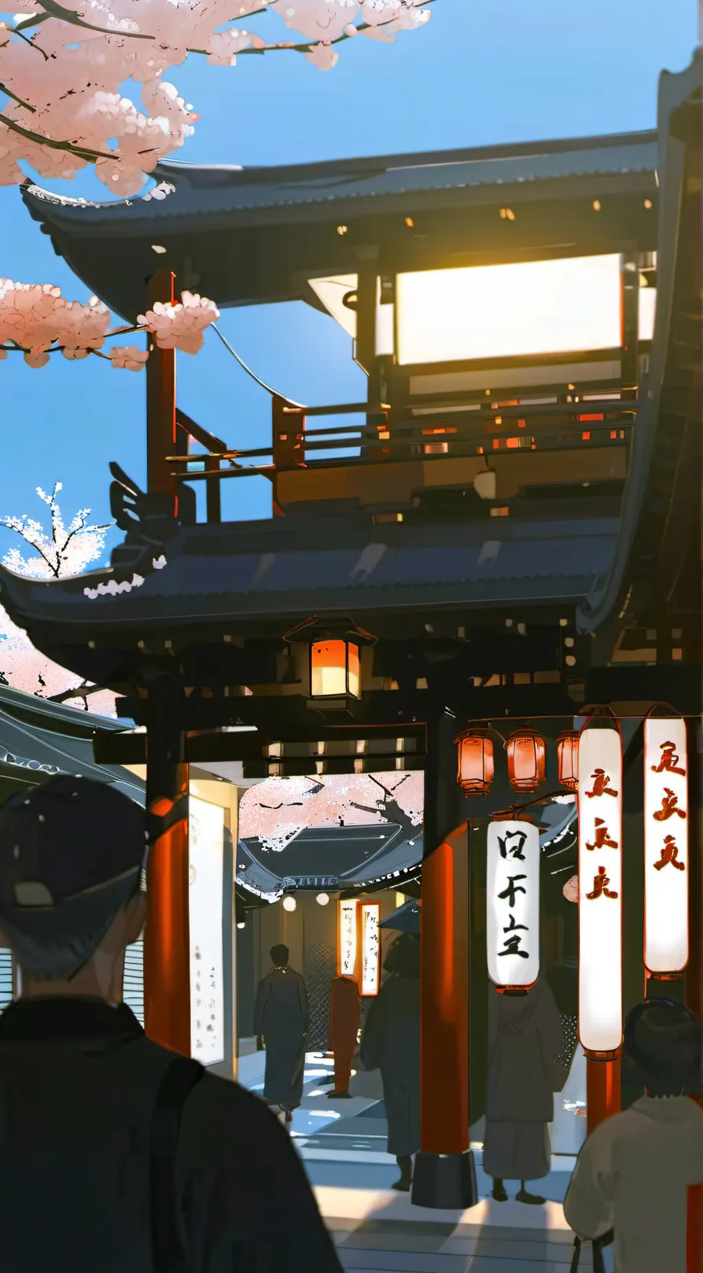 ai character: Kny + Bonten background