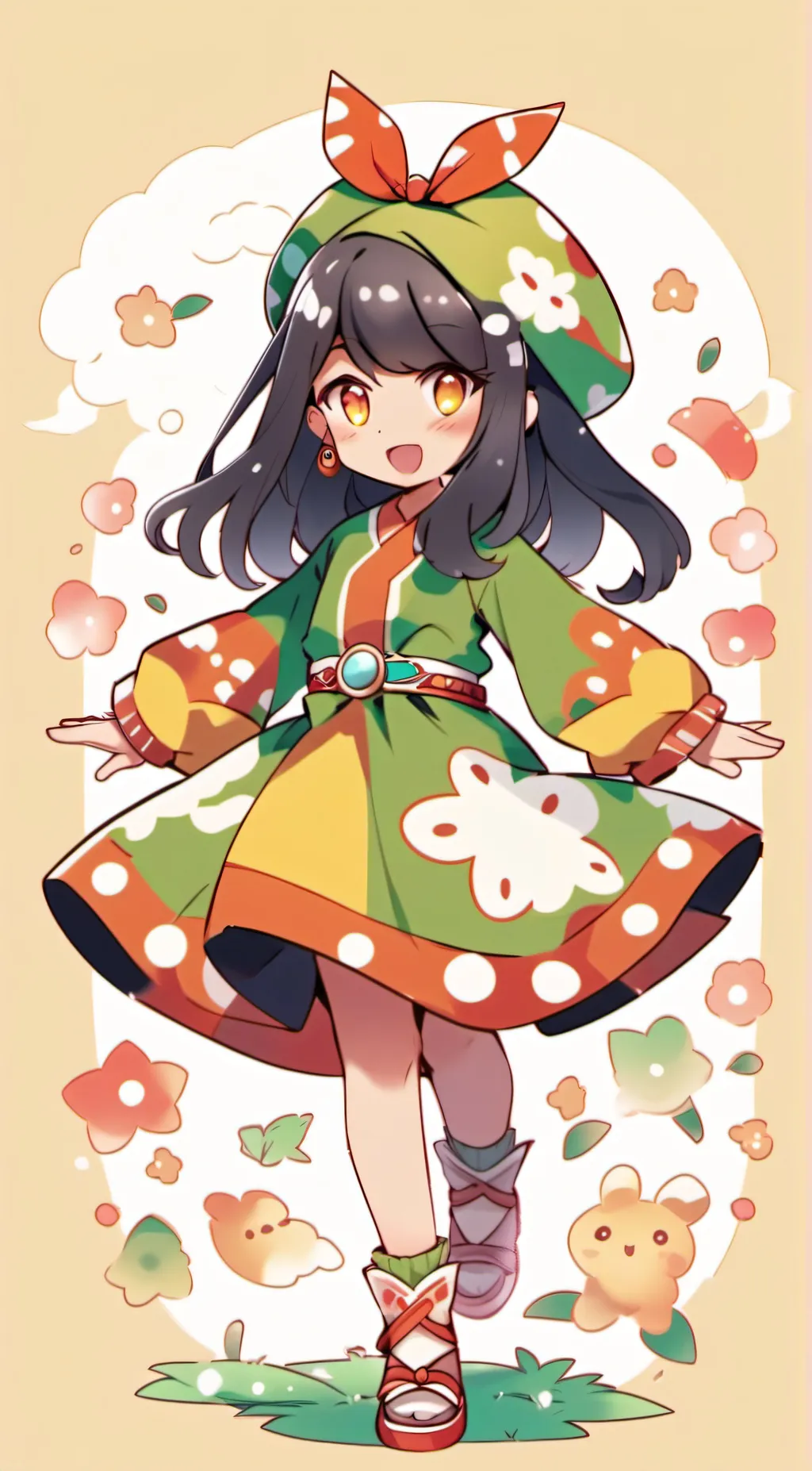 ai character: Aria background