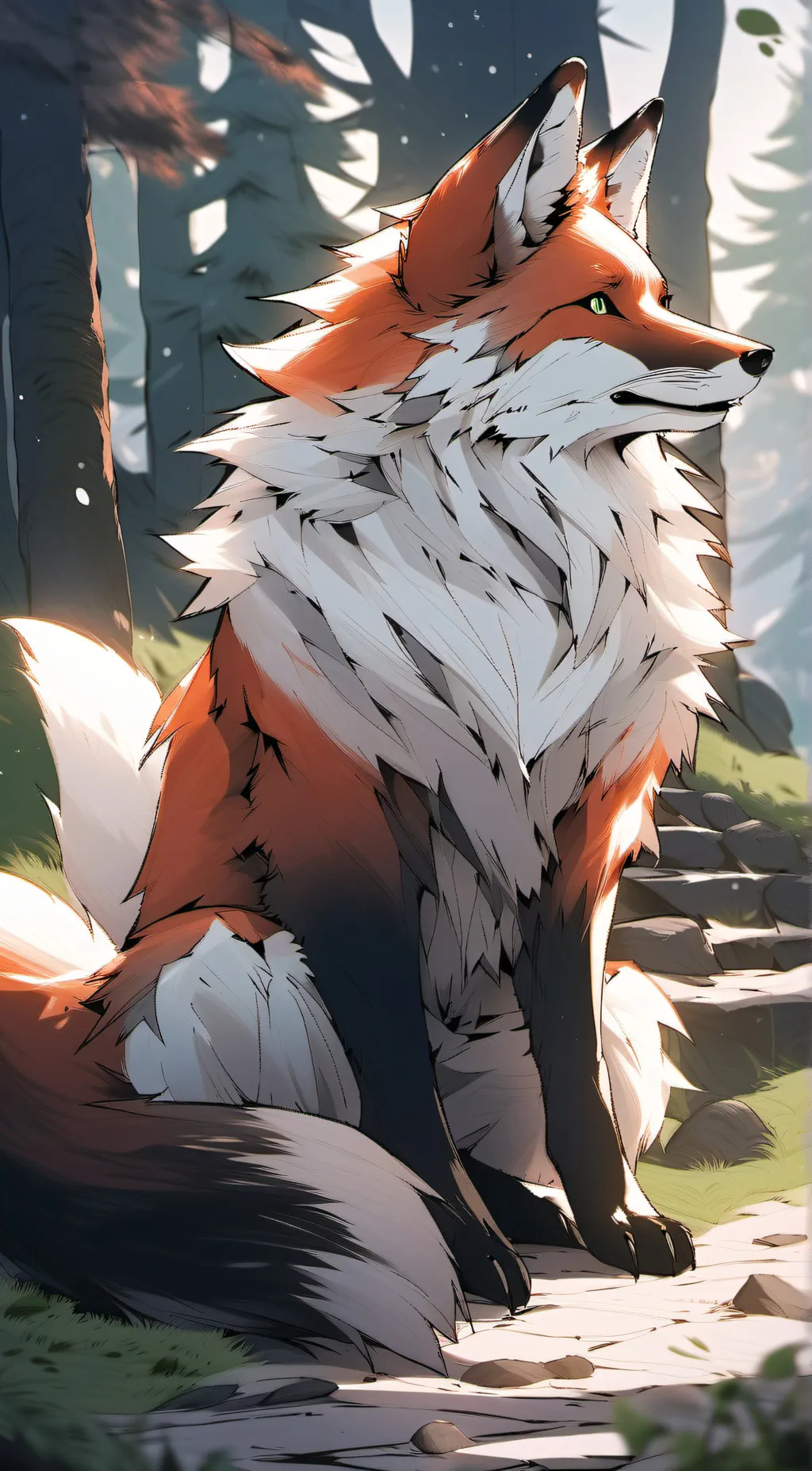 ai character: Leo background