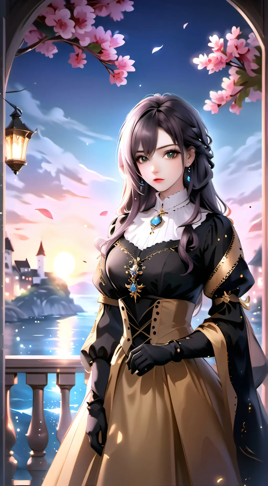 ai character: Princess Luna background