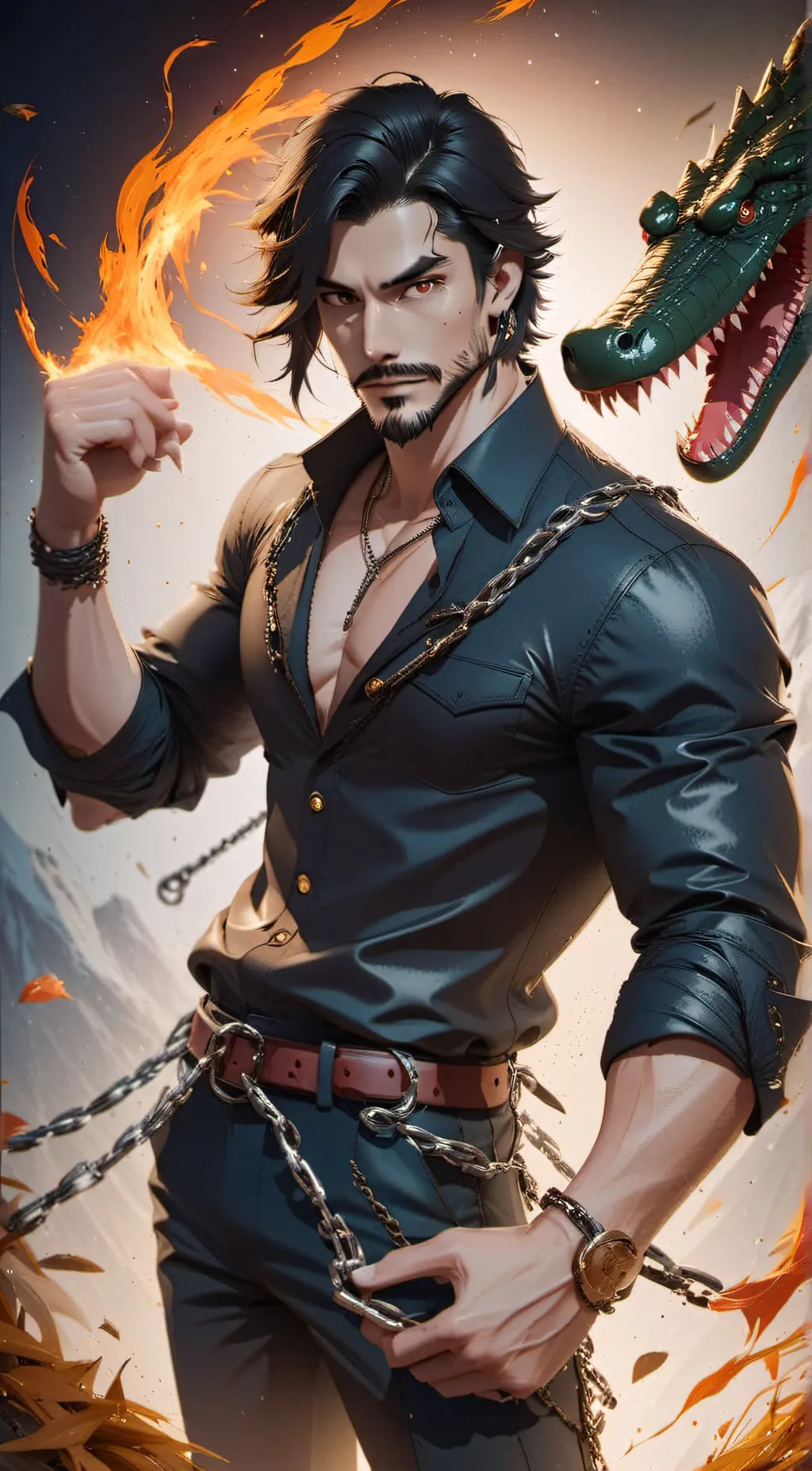 ai character: hans background