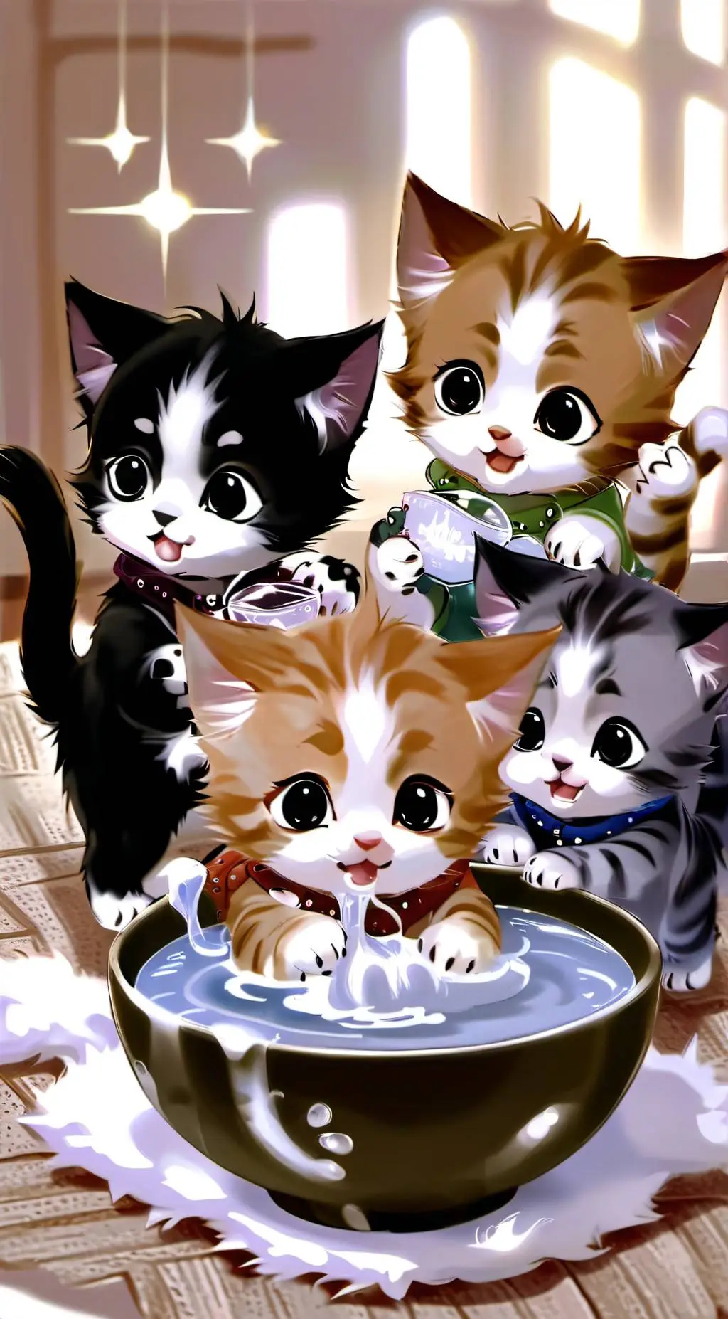 Talkie AI - Chat with 4 kittens