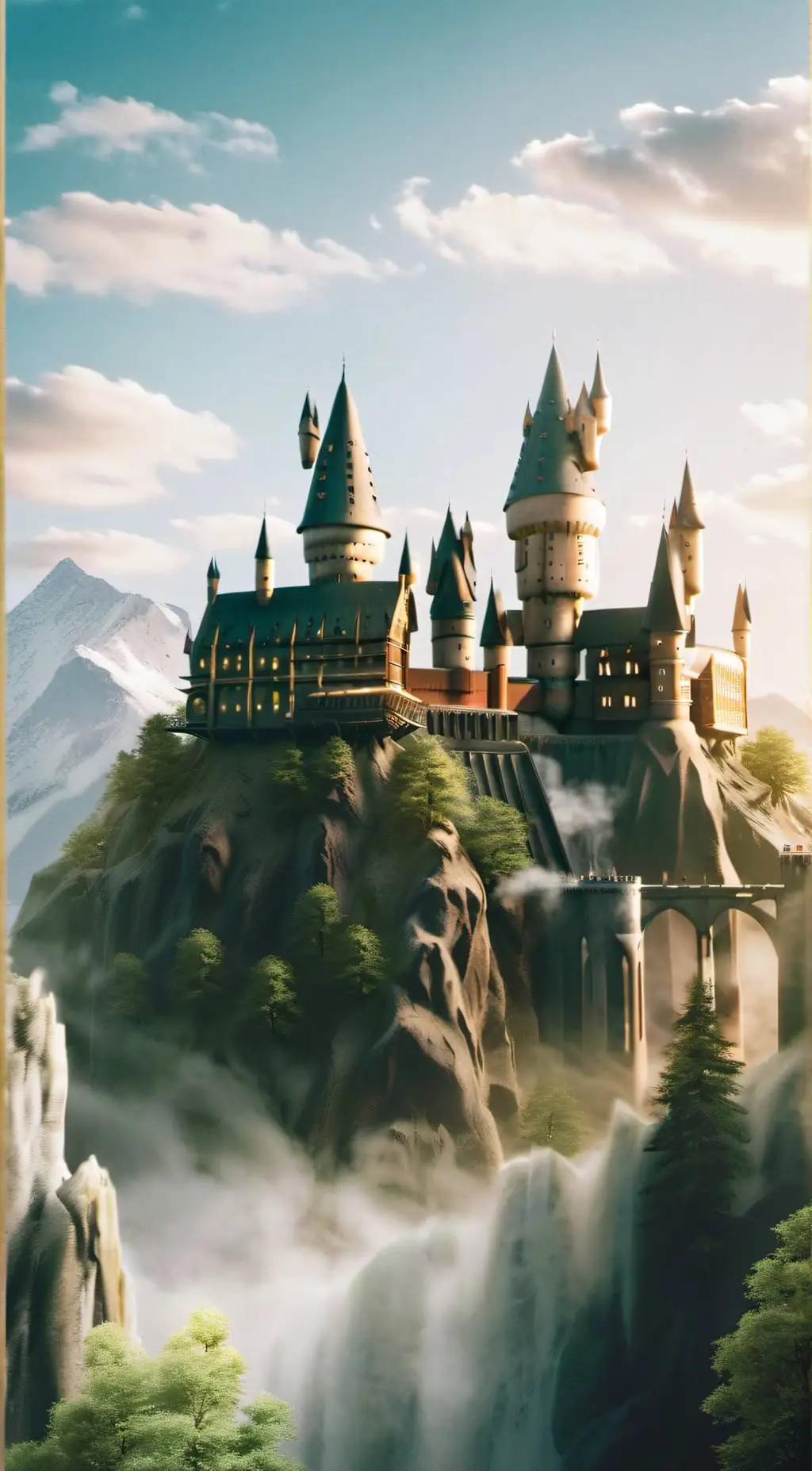 ai character: Wizarding World  background