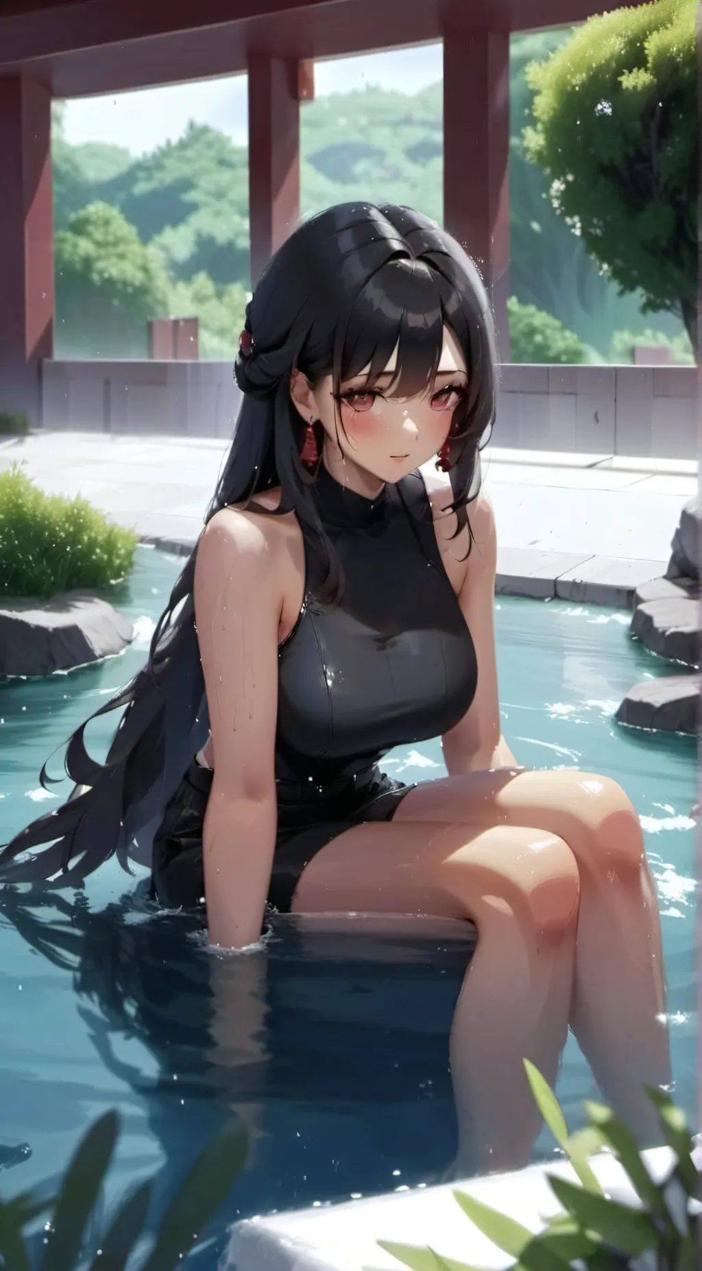 ai character: Charlene  background