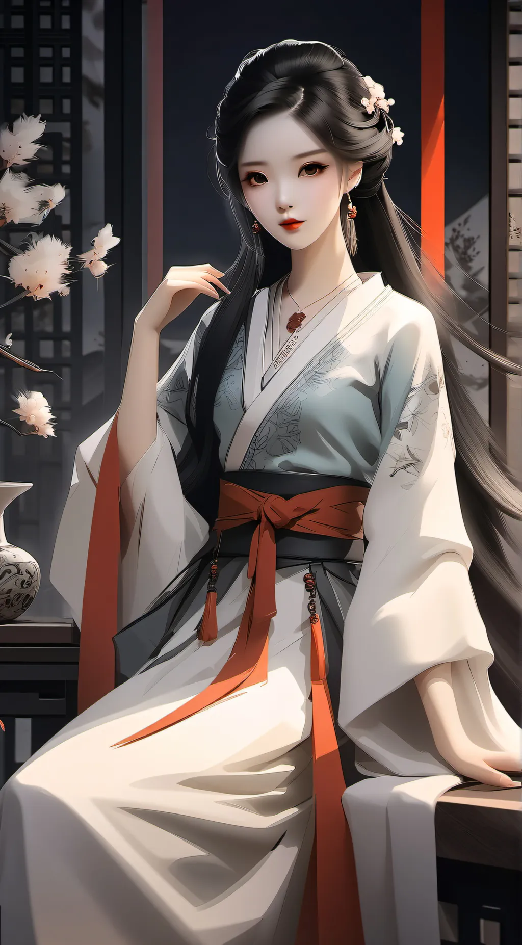 ai character: Zhu Meinu background