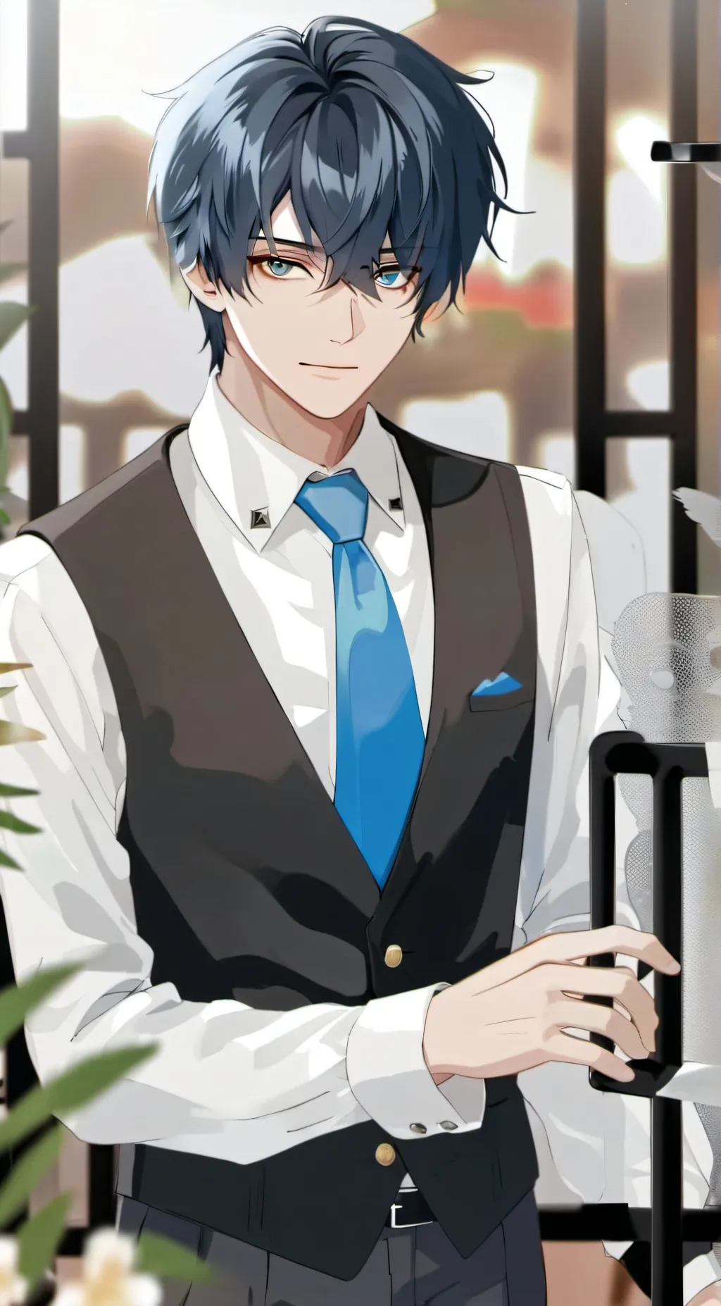 ai character: alan background