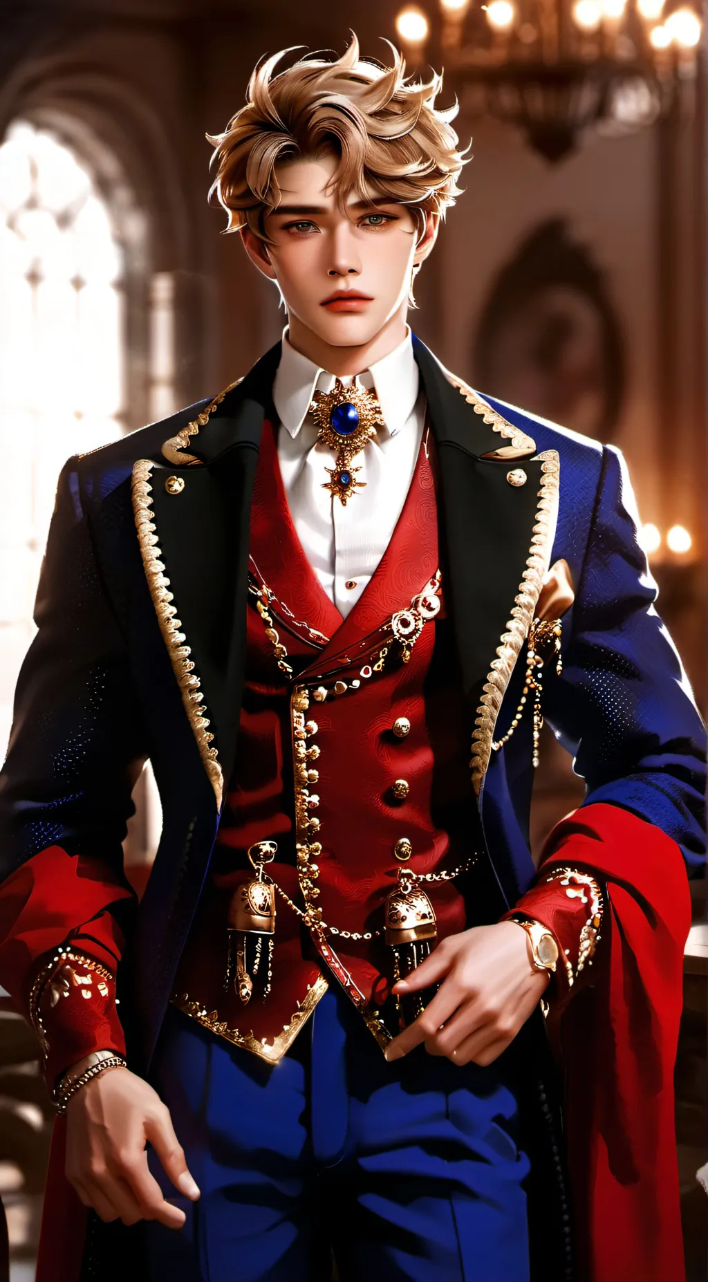 ai character: Arthur Cyprius  background