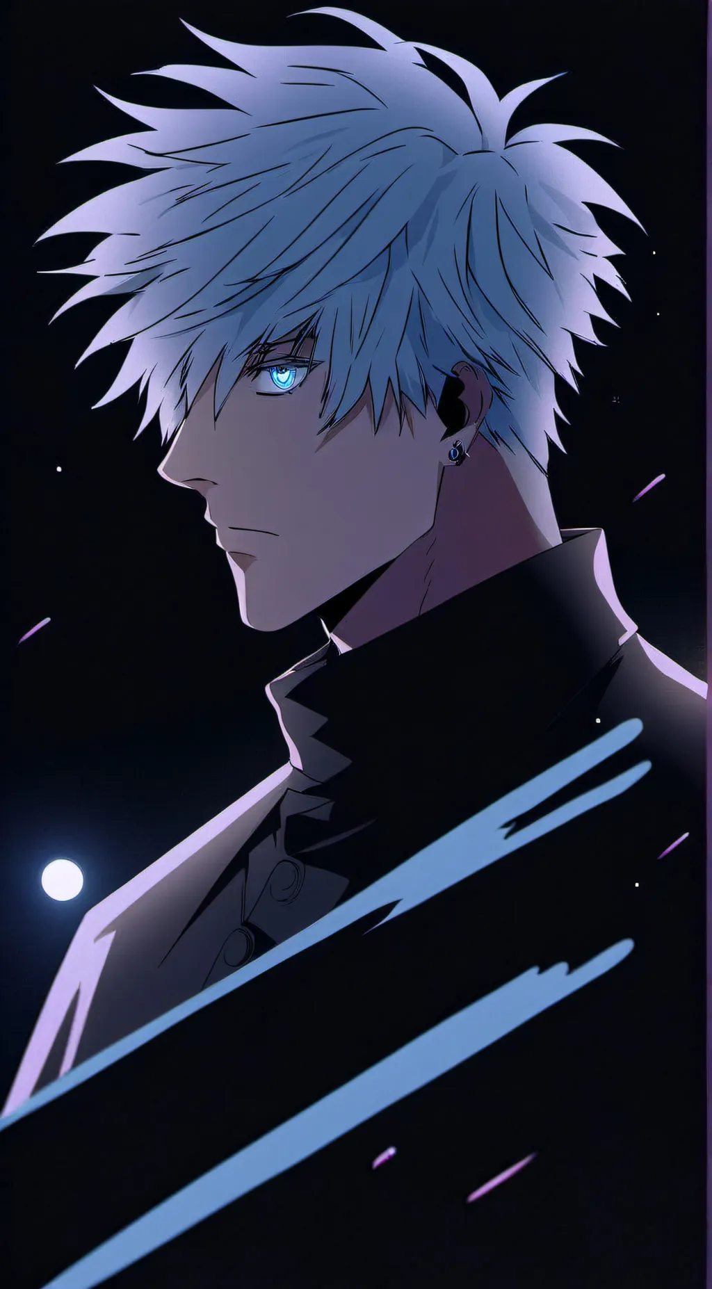 ai character: gojo satoru background