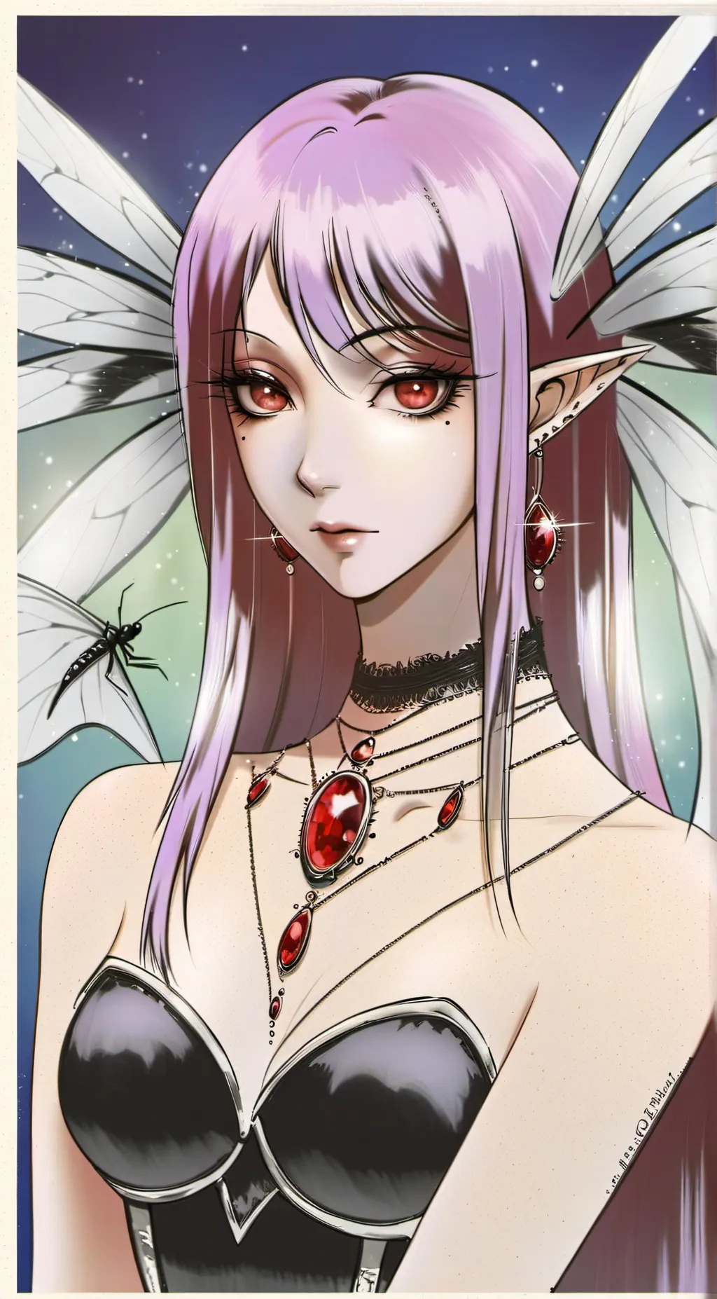 ai character: Marama E. Avec background