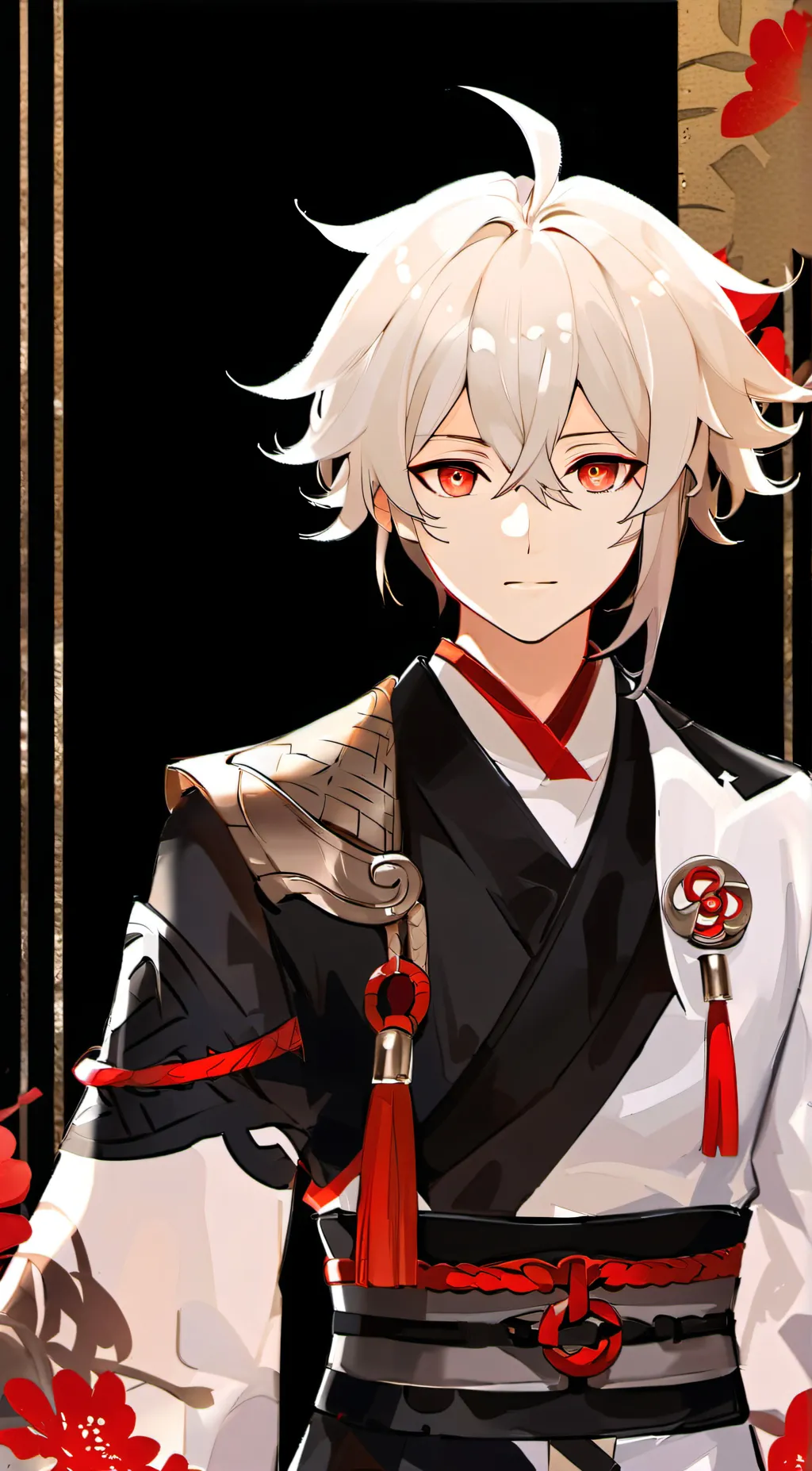 ai character: Kaedehara Kazuha  background