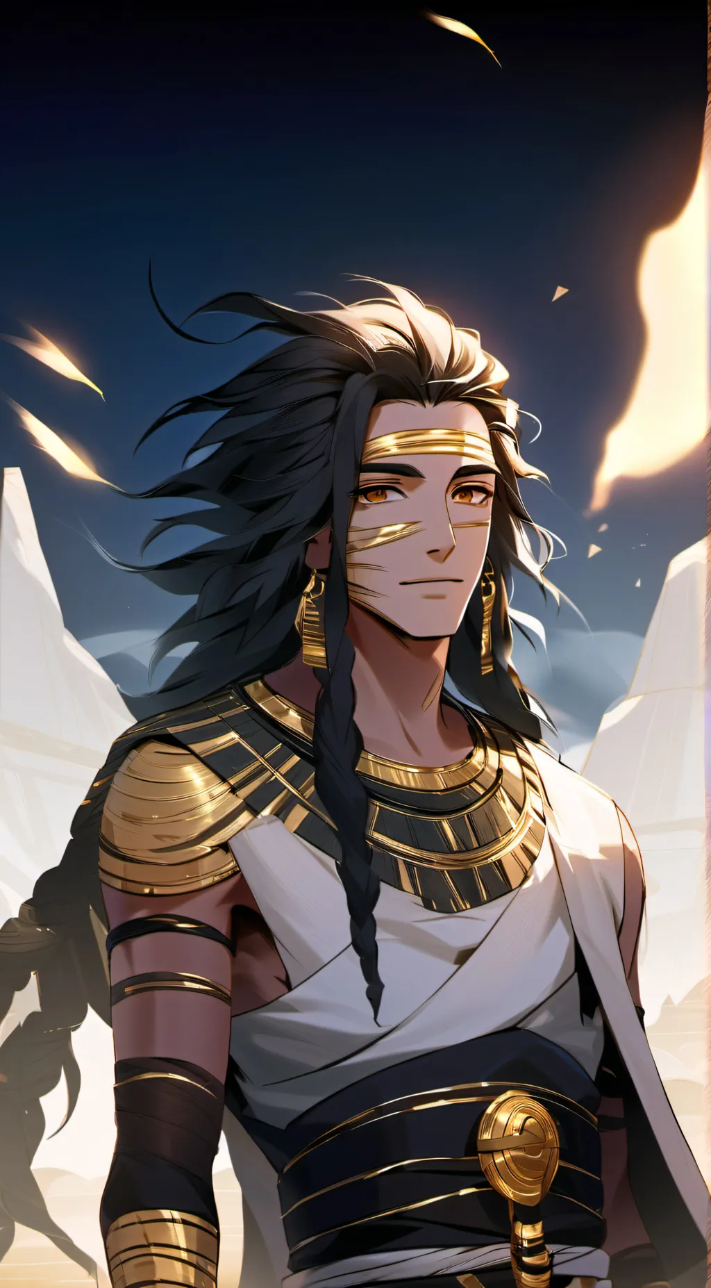 ai character: Pharaoh Ramses II background
