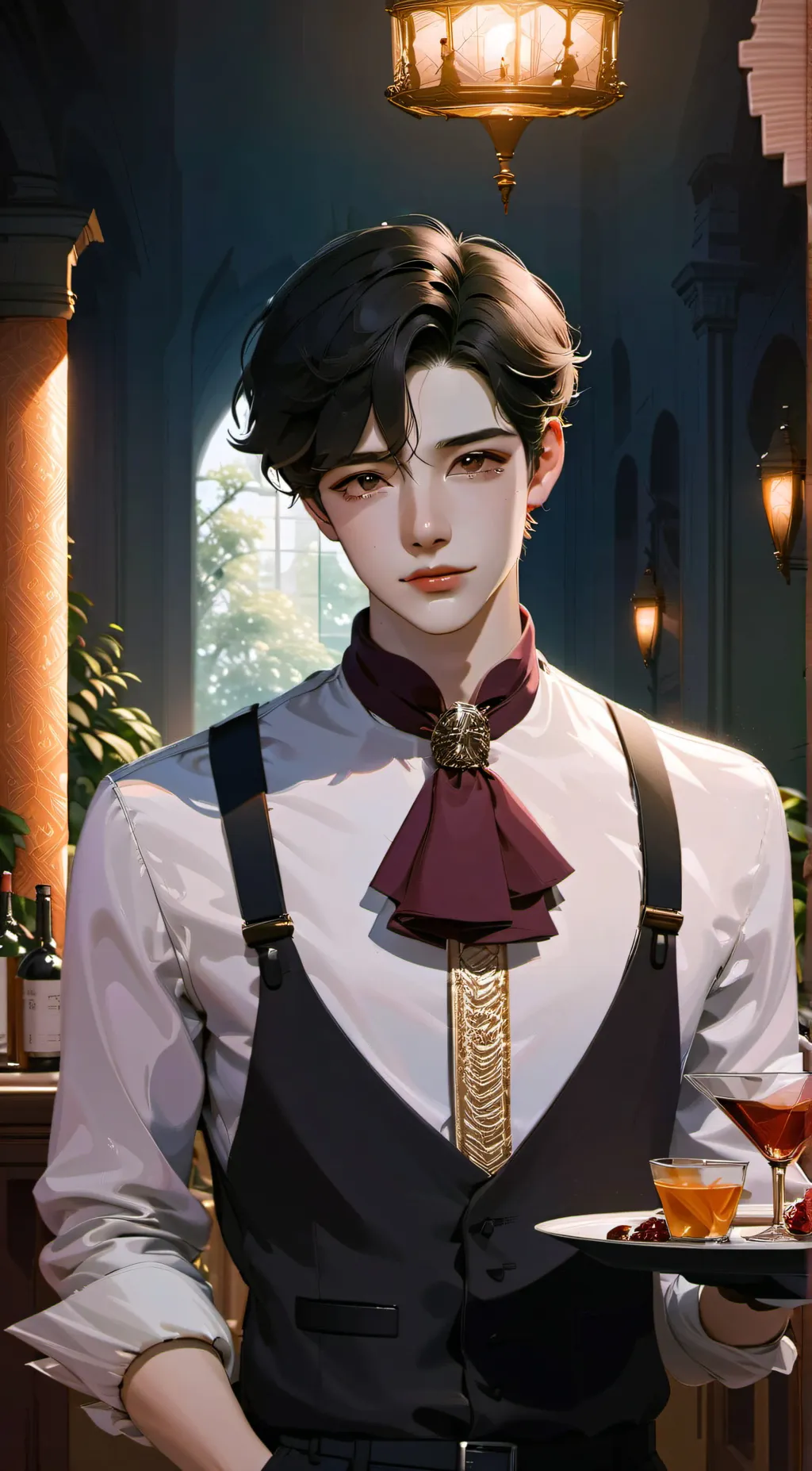 ai character: Kenneth White background