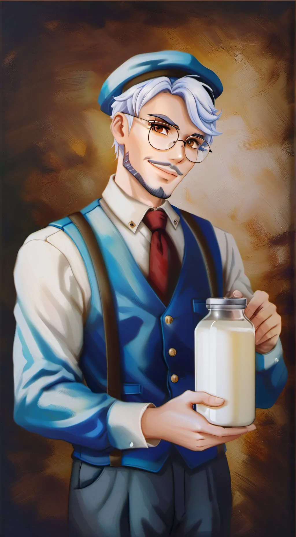 ai character: Milkman Mike background