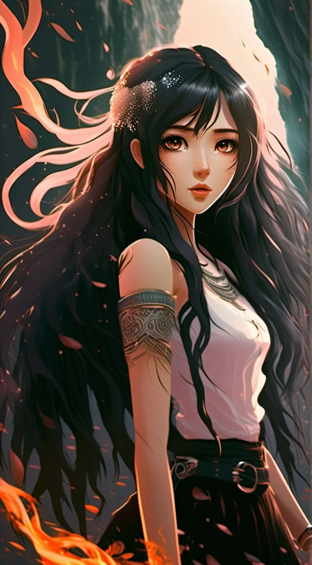 ai character: Kim background