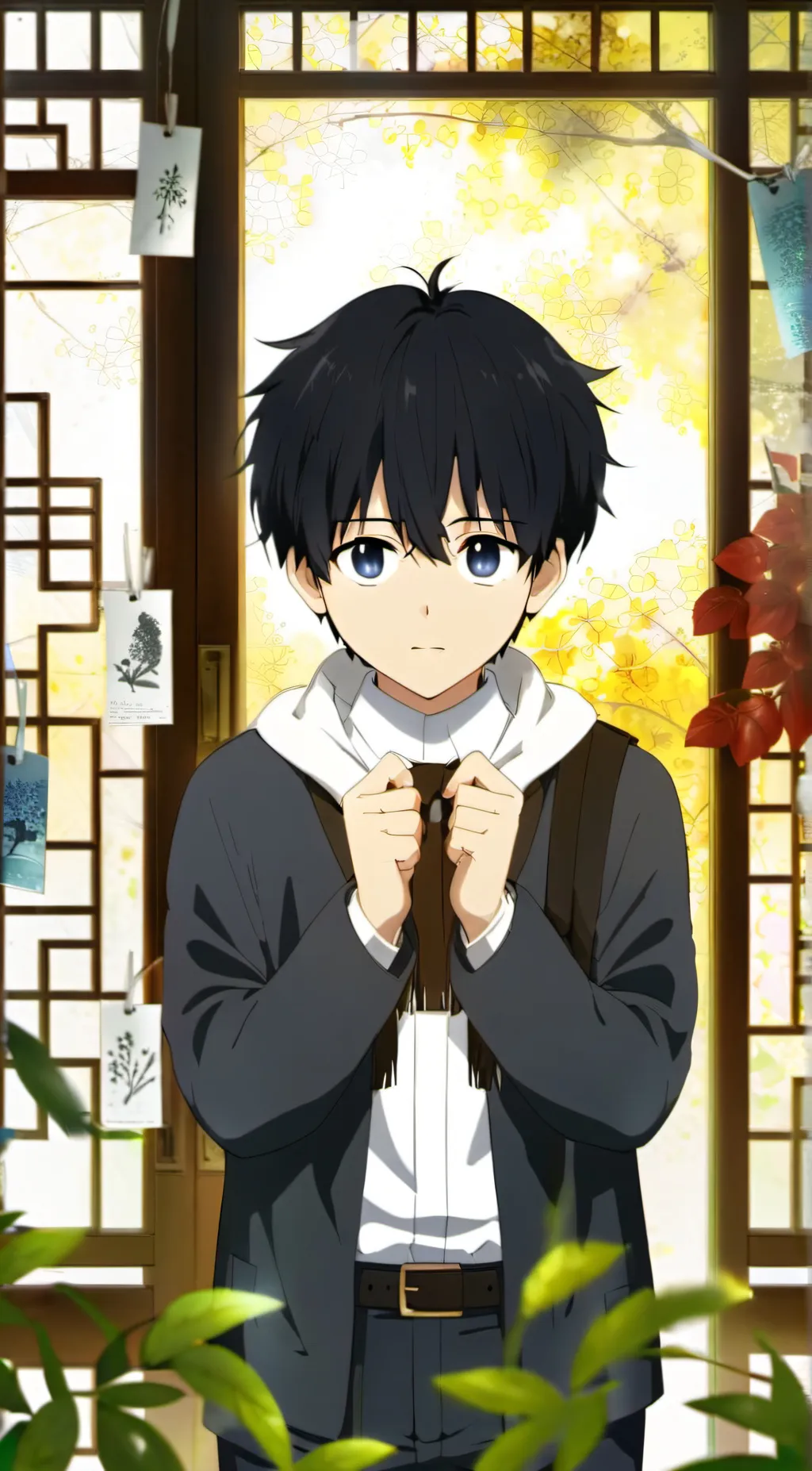 ai character: Liam  background