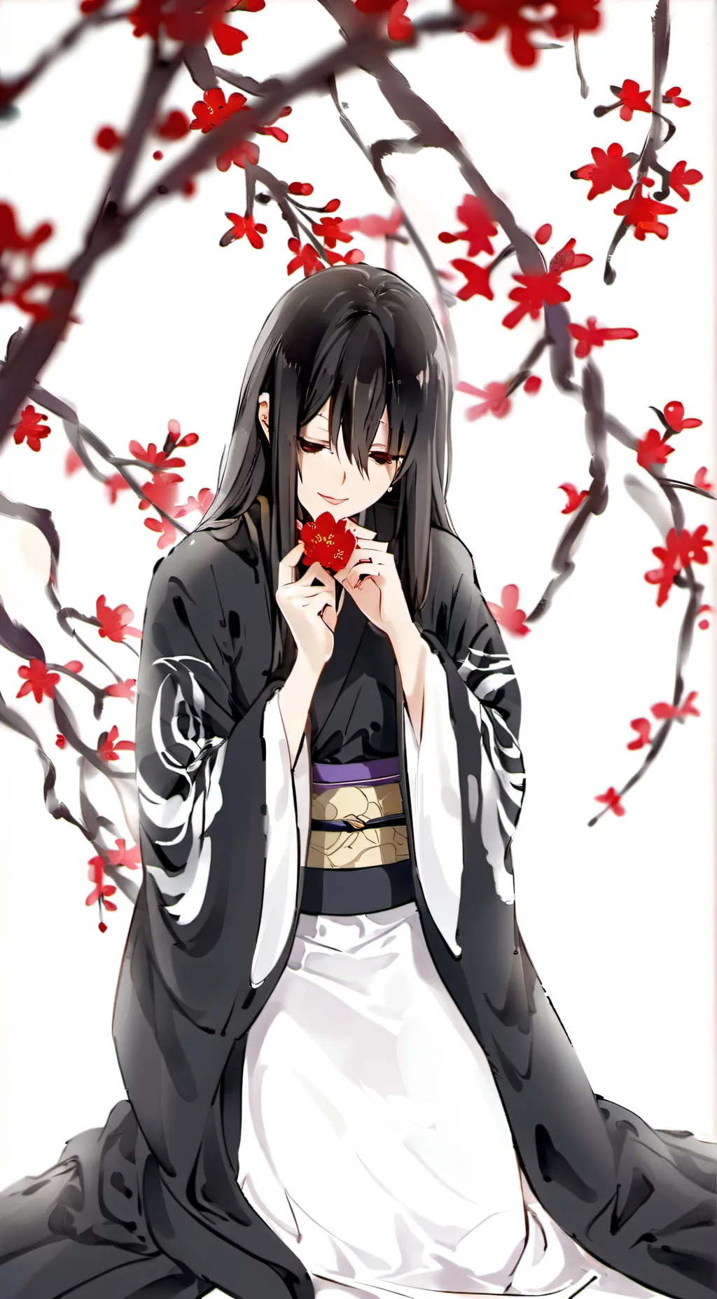 ai character: daki x nakime background