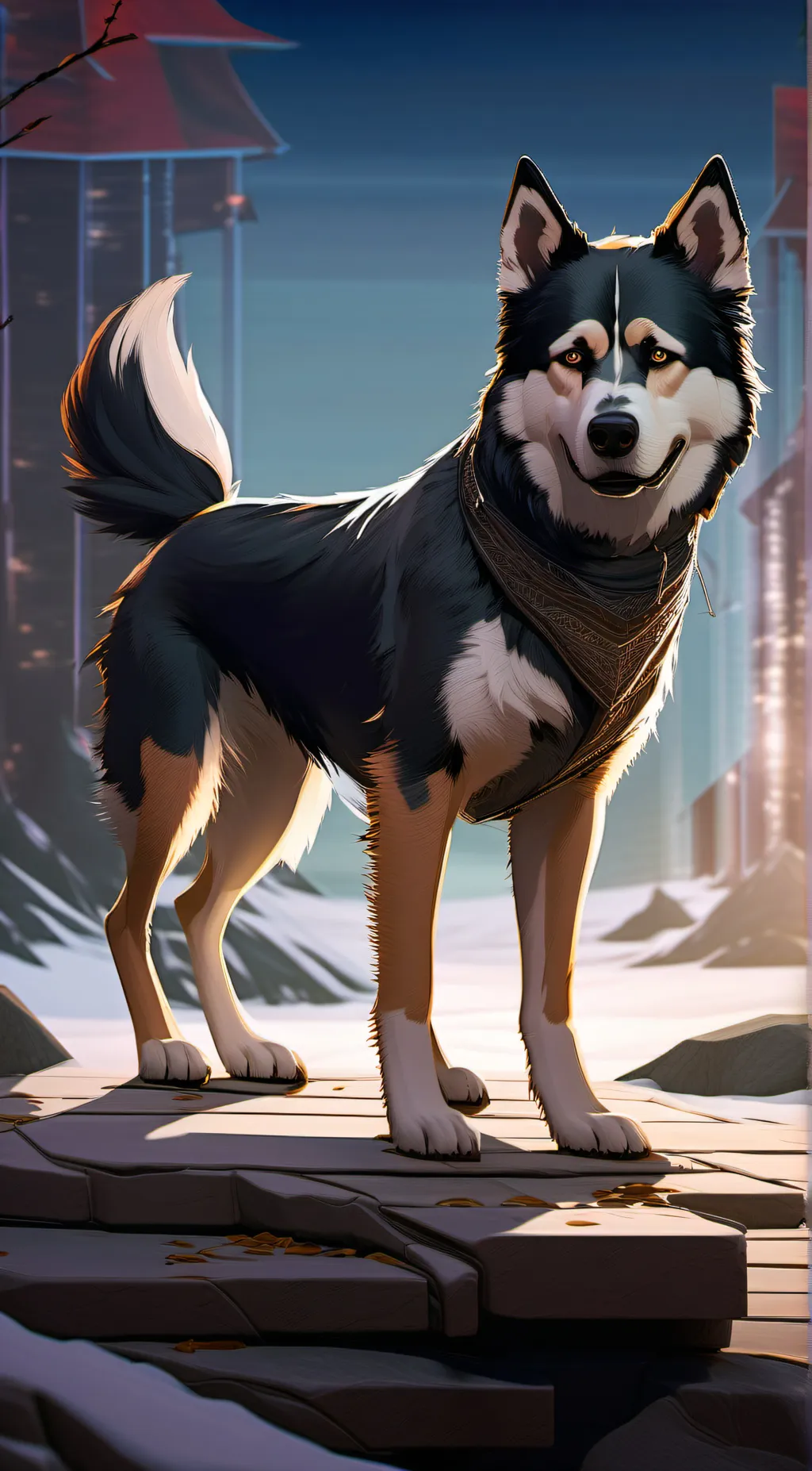 ai character: Forger family au background