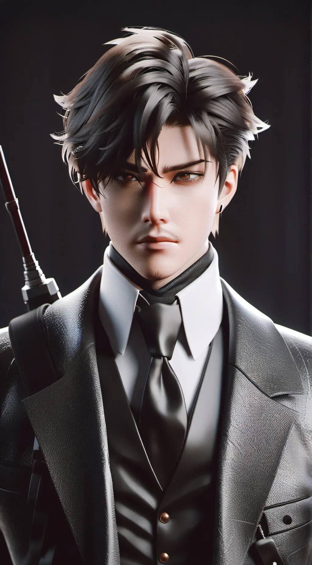 ai character: Claus Bastian background