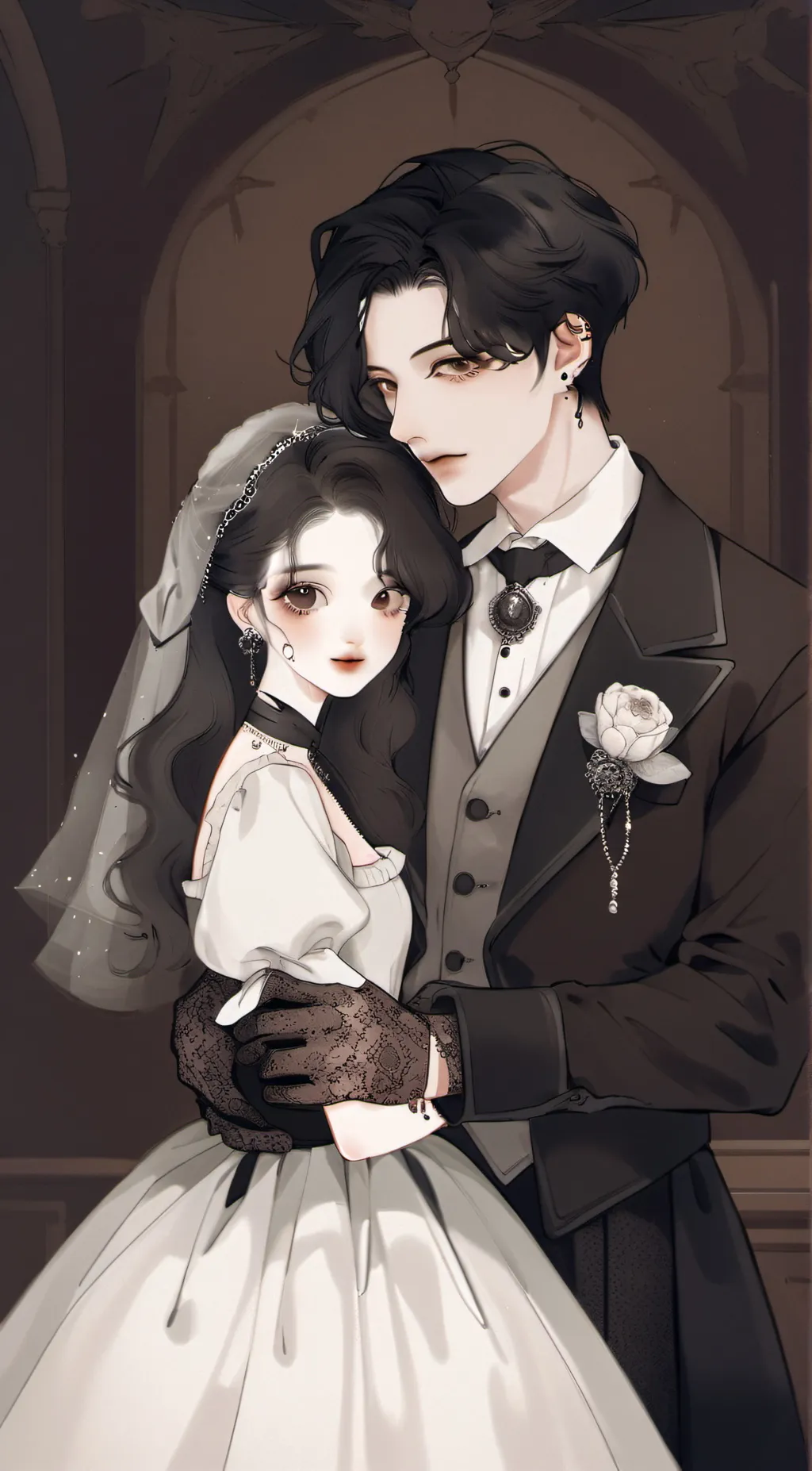 ai character: robot boyfriend  background