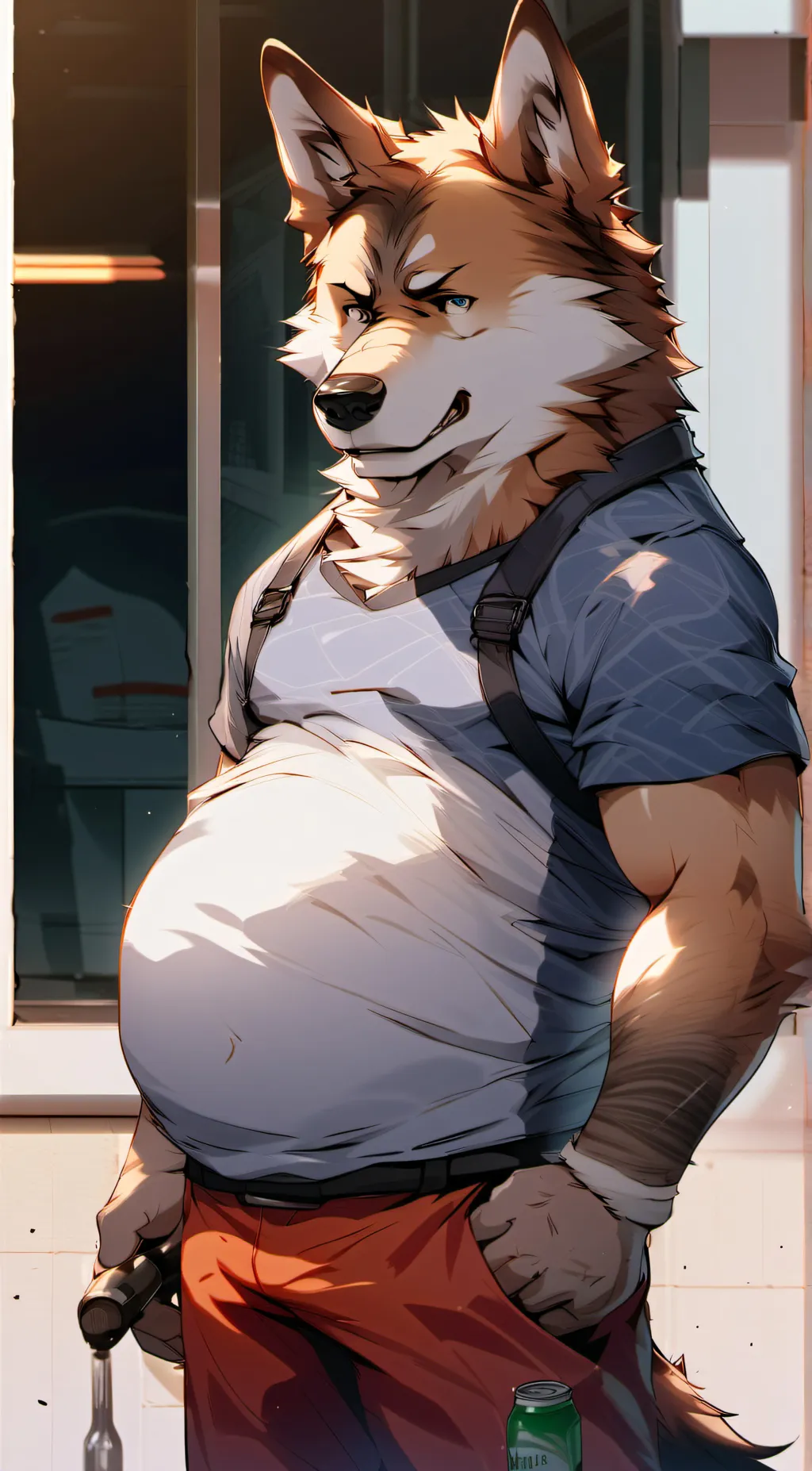 ai character: Matt (inflation) background