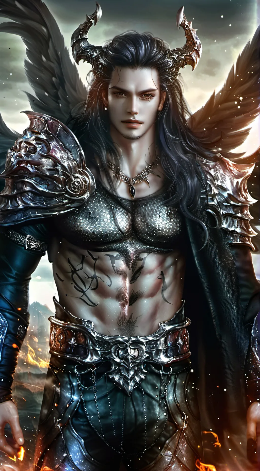 ai character: Jacob  background