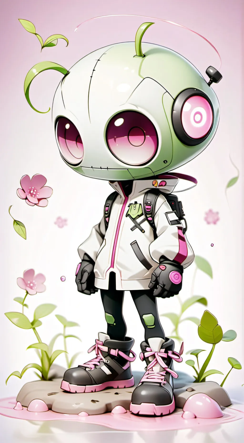 ai character: Zim background