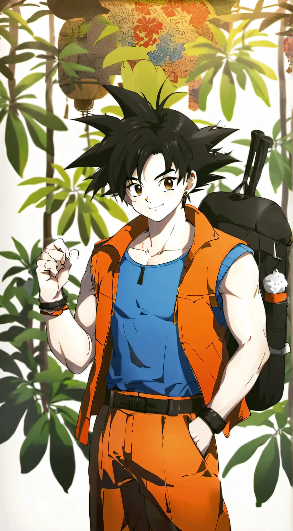 ai character: Goku background