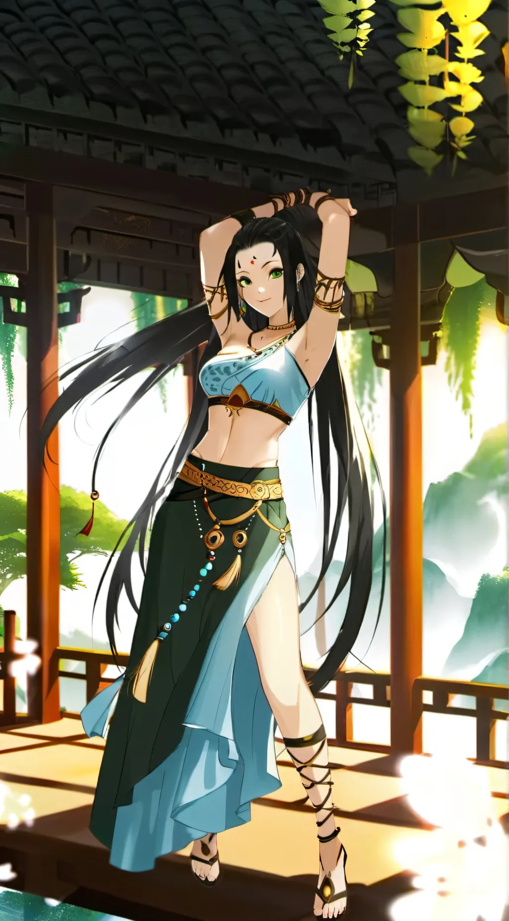 ai character: Avatar Li Mei background